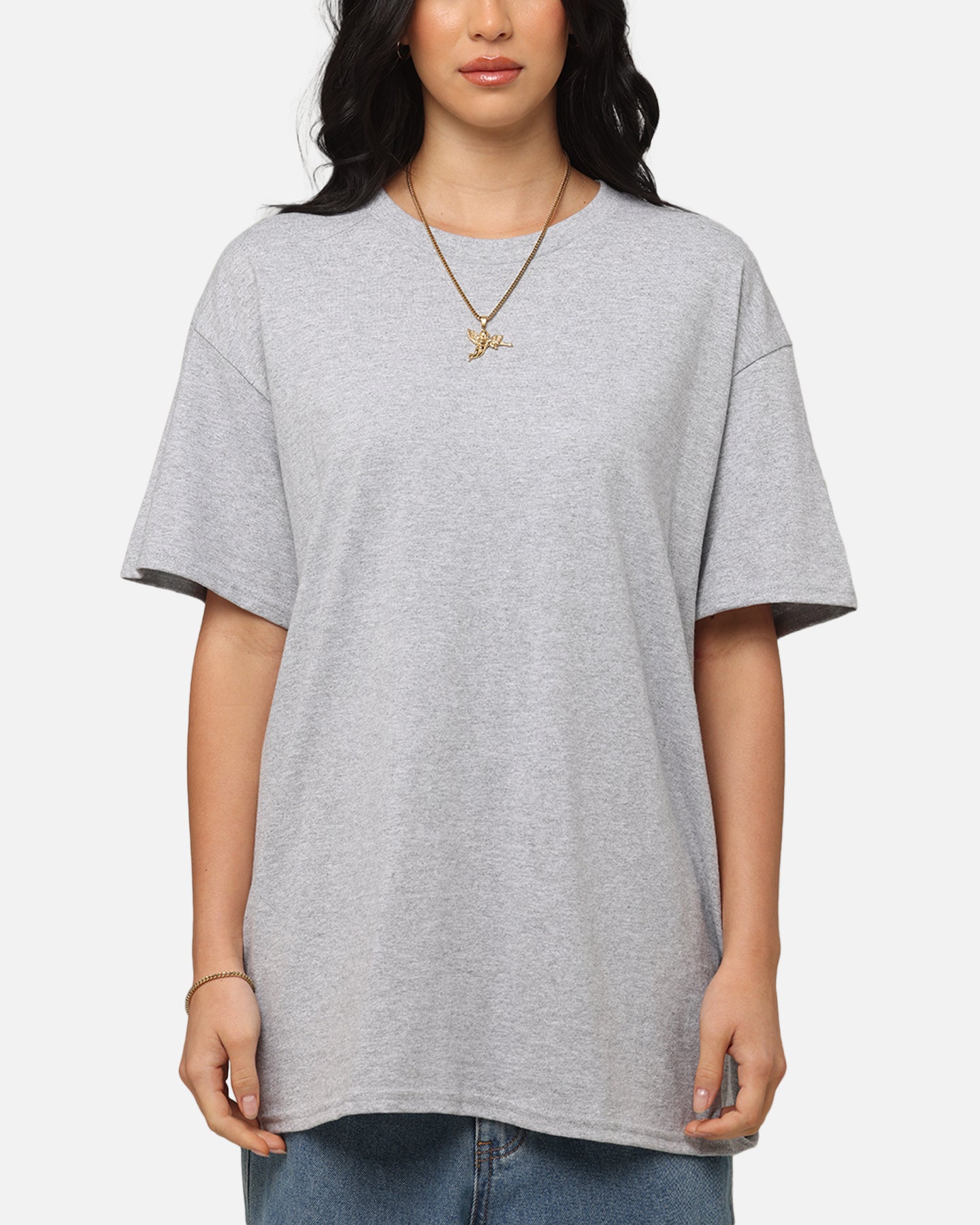 Culture Kings Basic T-Shirt Sport Grey Style001