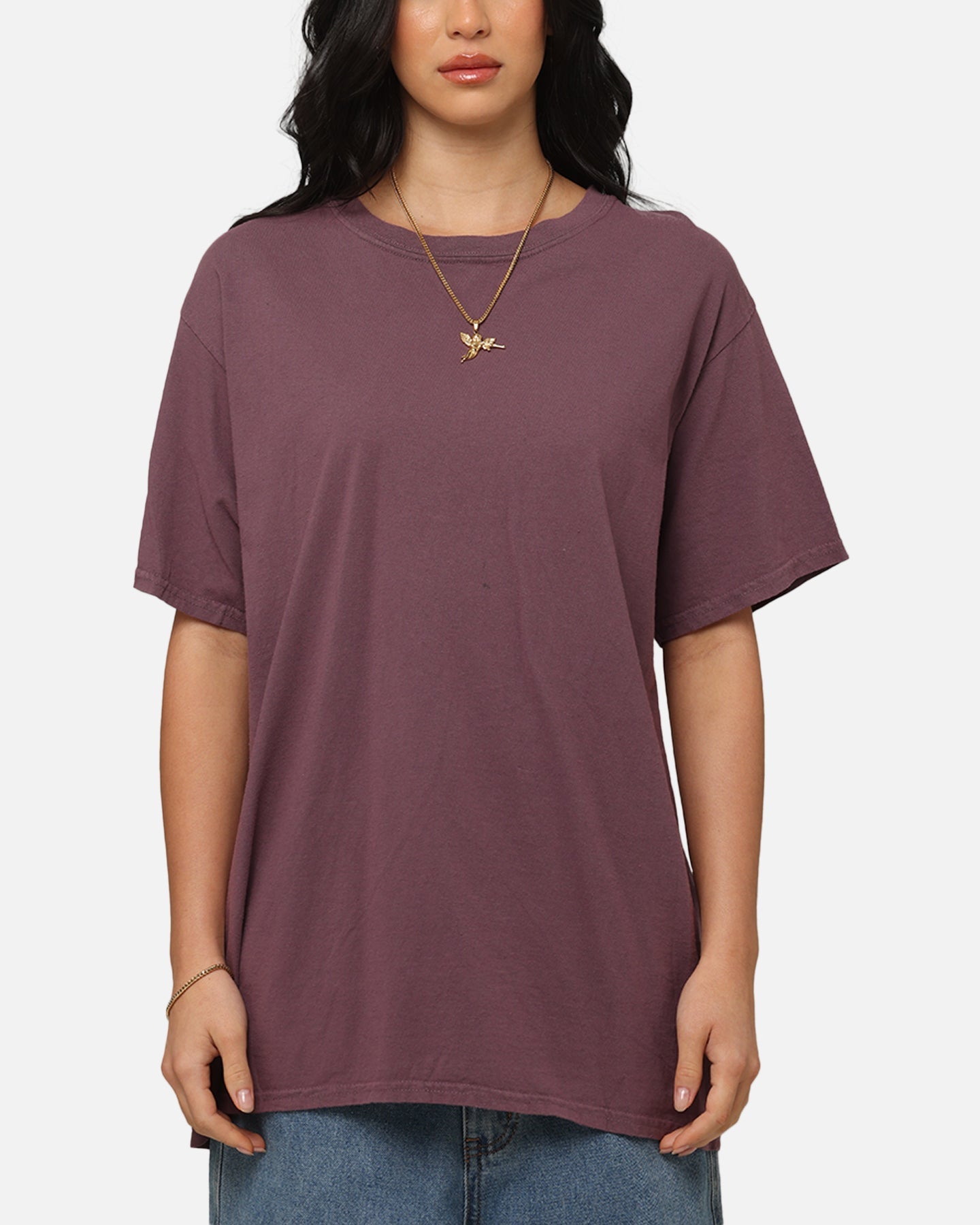 Culture Kings Basic T-Shirt Wine Style001