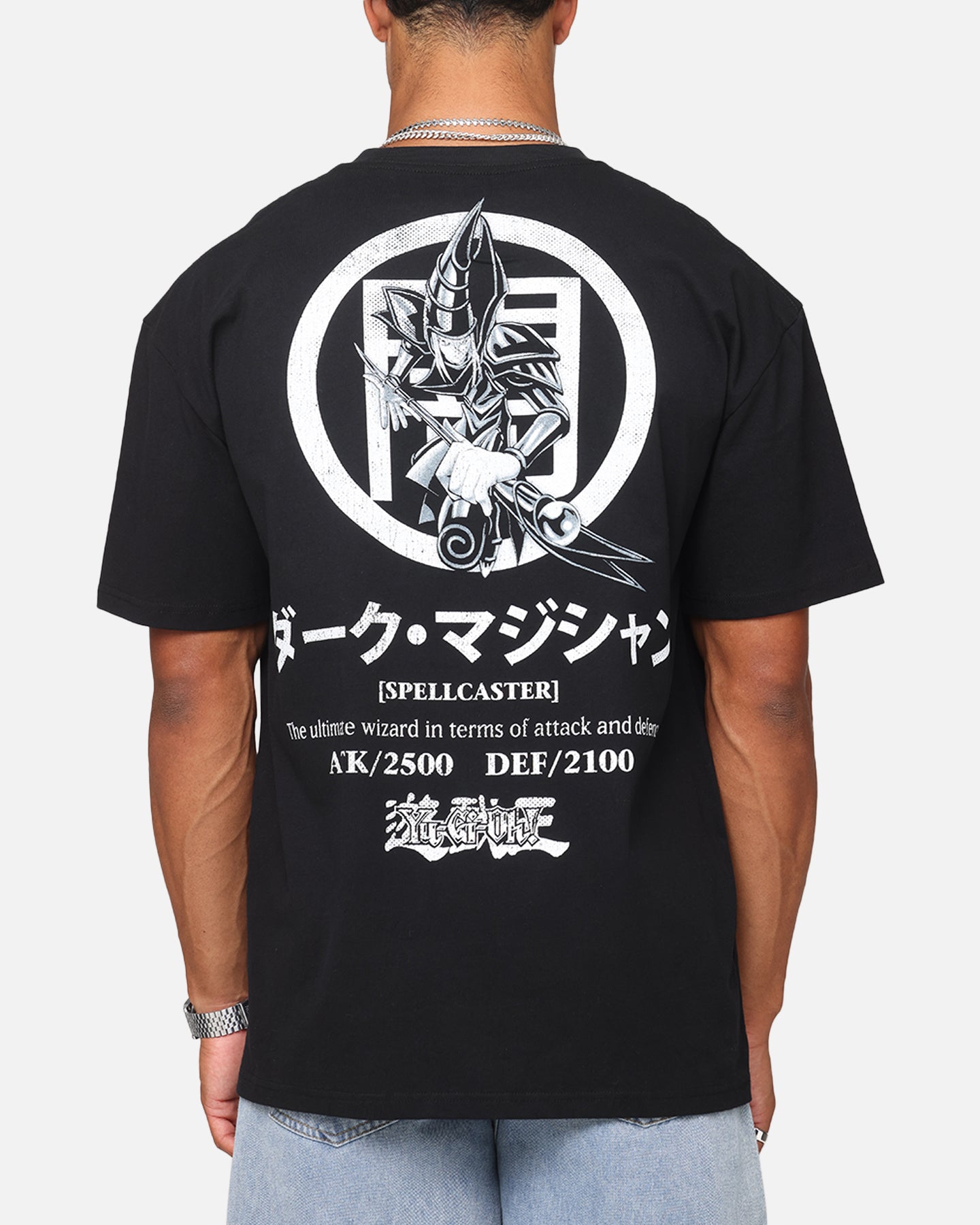 Goat Crew X Yu-Gi-Oh! Dark Magician Card Heavyweight T-Shirt Black