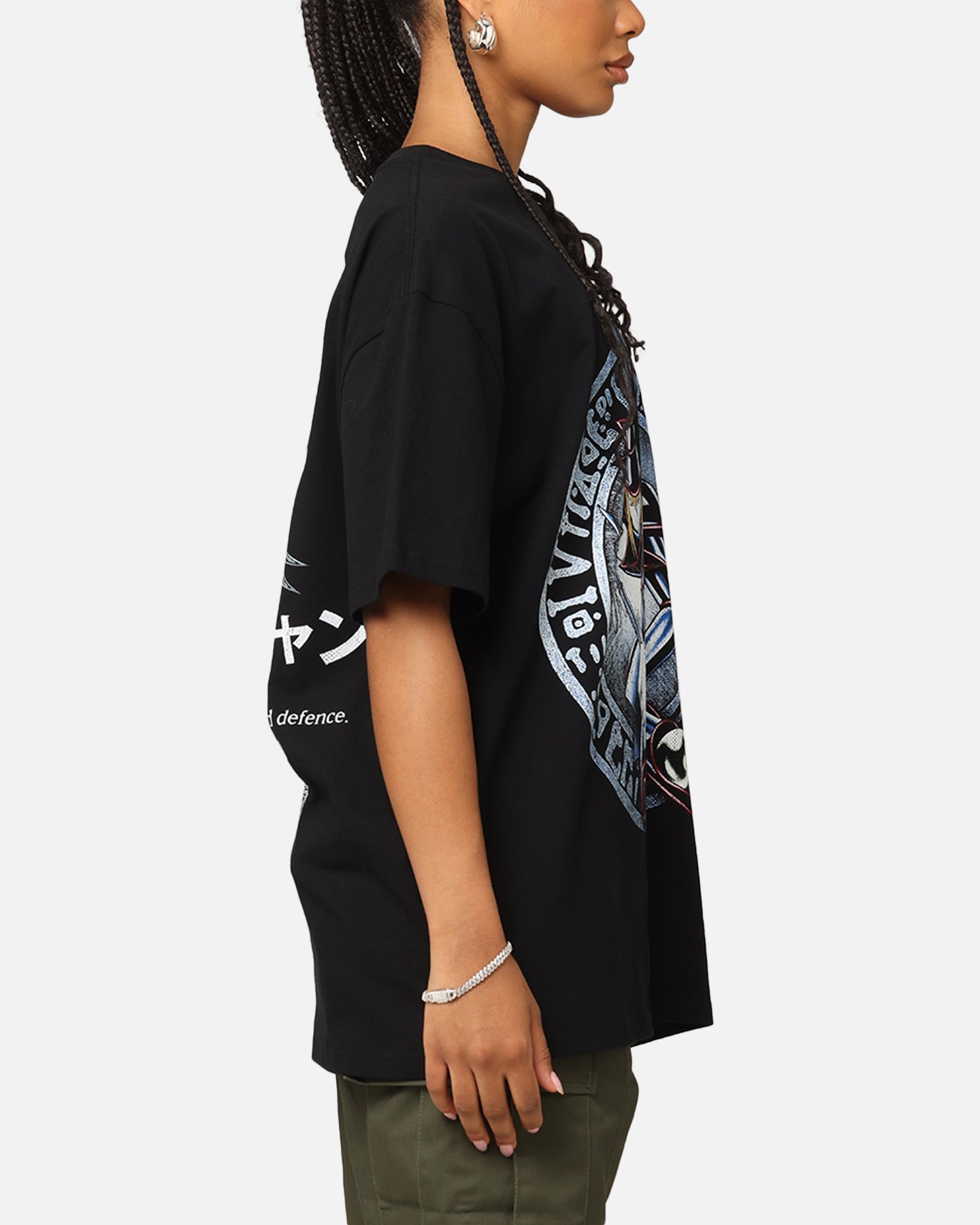 Goat Crew X Yu-Gi-Oh! Dark Magician Card Heavyweight T-Shirt Black Style001