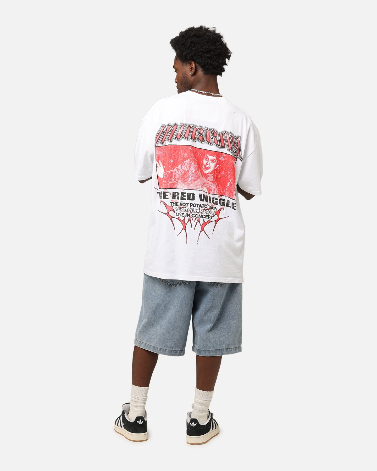 Goat Crew X The Wiggles Red Wiggle Heavy T-Shirt White