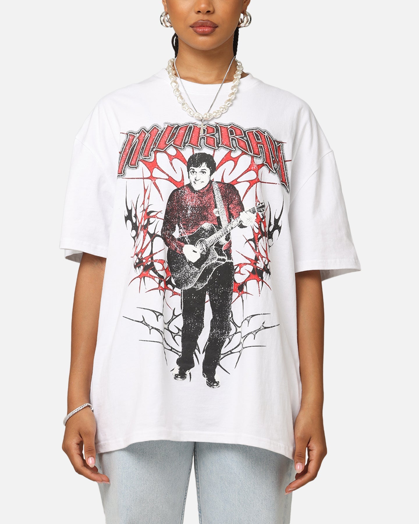 Goat Crew X The Wiggles Red Wiggle Heavy T-Shirt White Style001