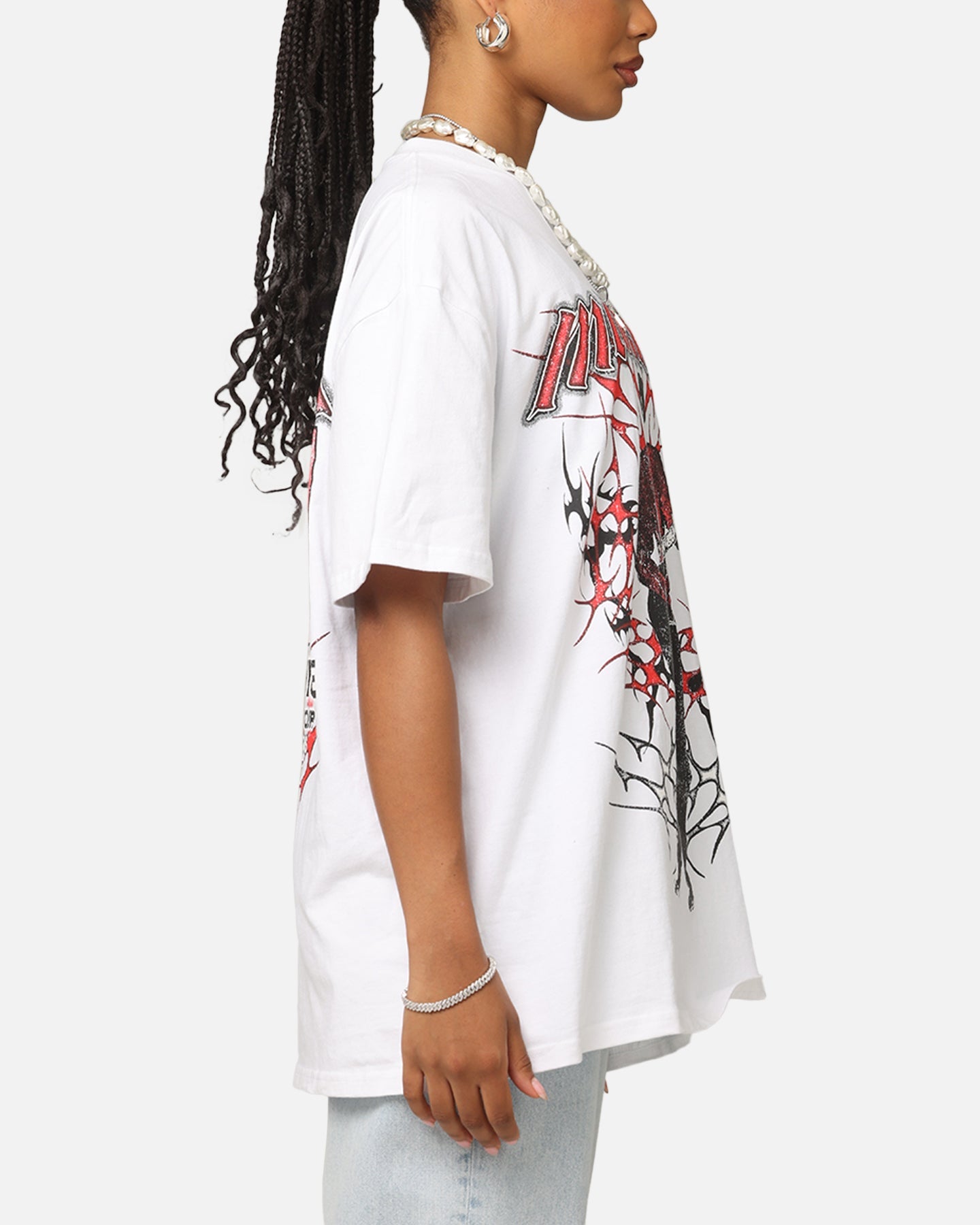 Goat Crew X The Wiggles Red Wiggle Heavy T-Shirt White Style001