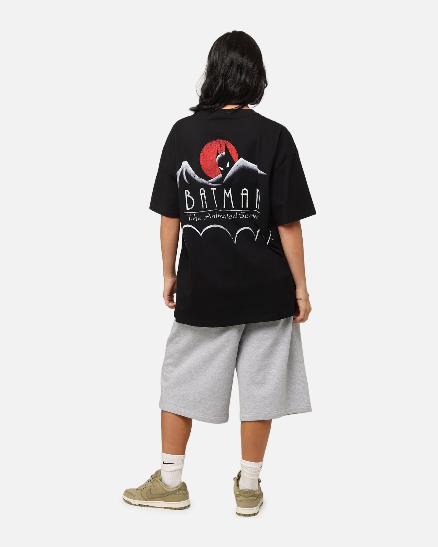 American Thrift X DC 1992 Batman And Robin Heavy T-Shirt Black Style001