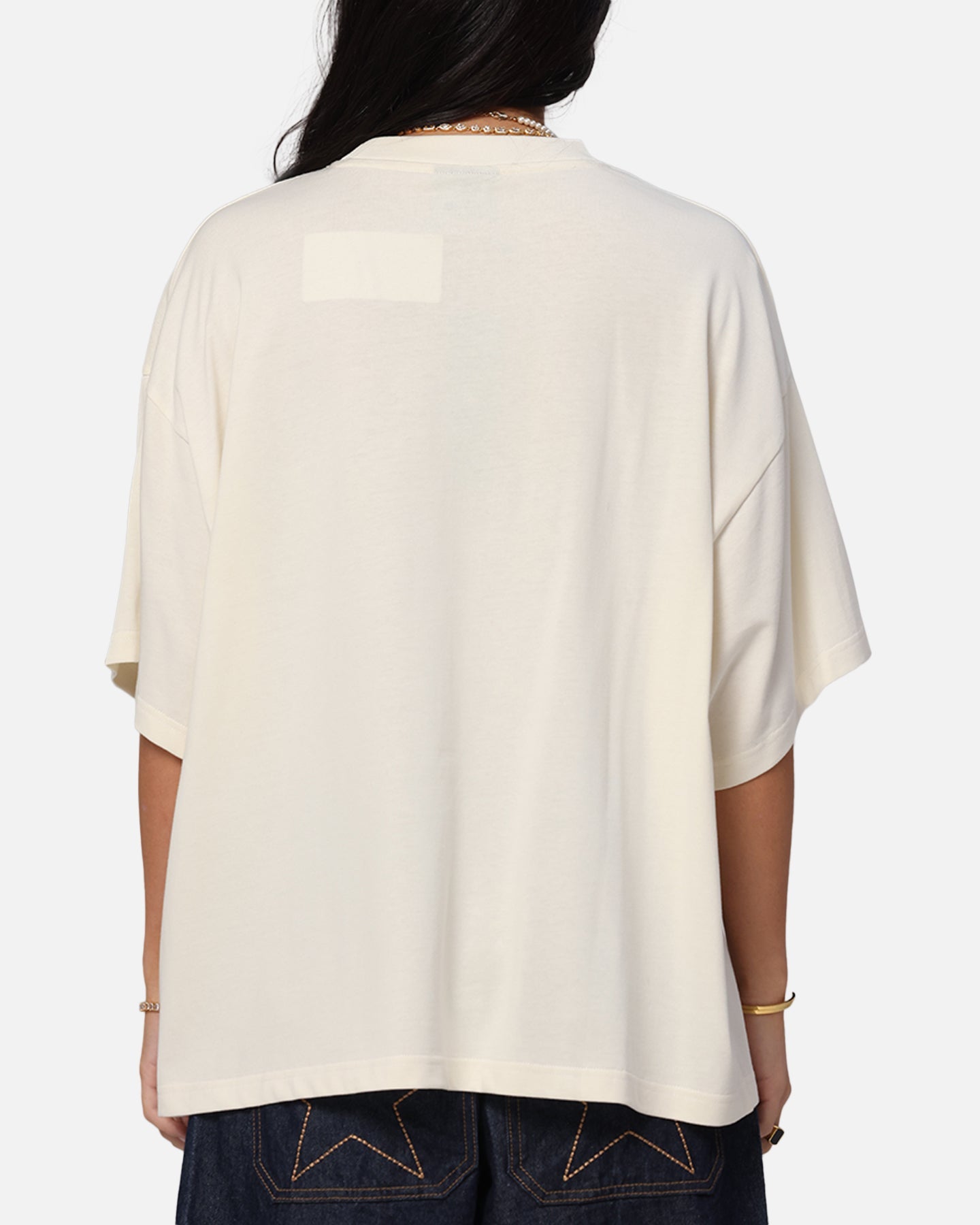 Loiter Arch Premium Boxy T-Shirt Off White Style001