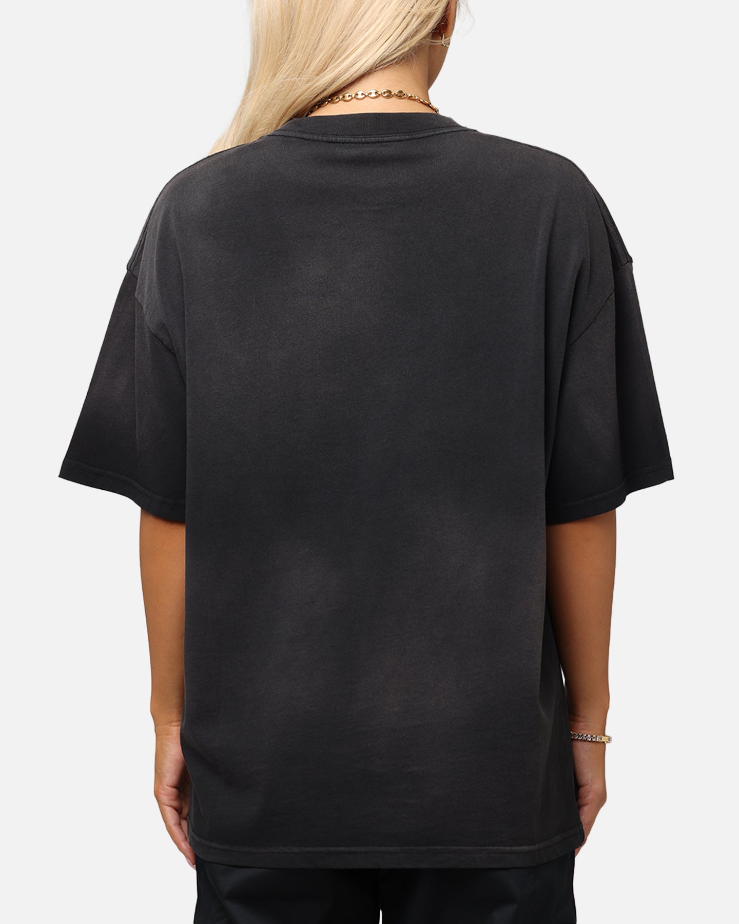 Culture Kings Sunfade T-Shirt Black Wash Style001