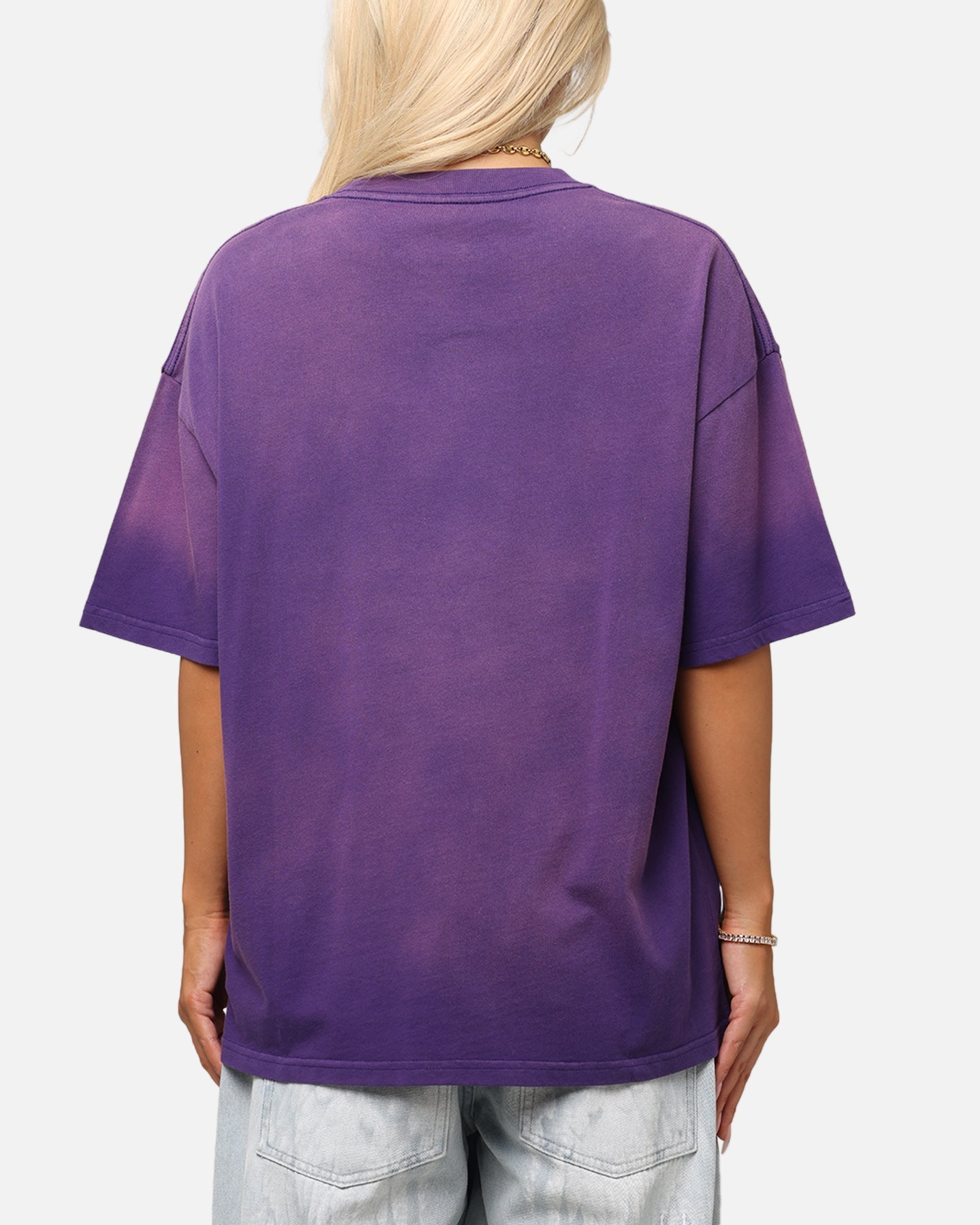Culture Kings Sunfade T-Shirt Purple Style001