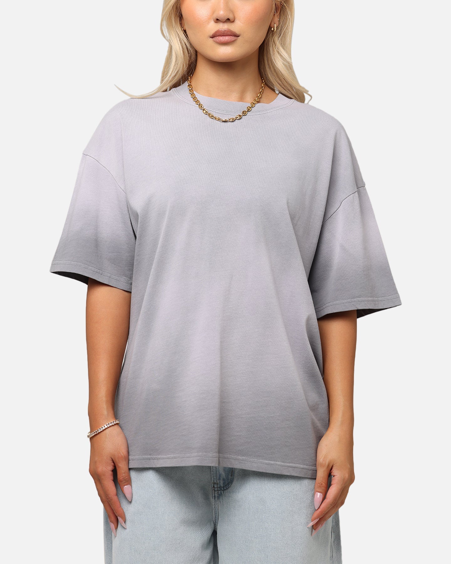 Culture Kings Sunfade T-Shirt Grey Style001