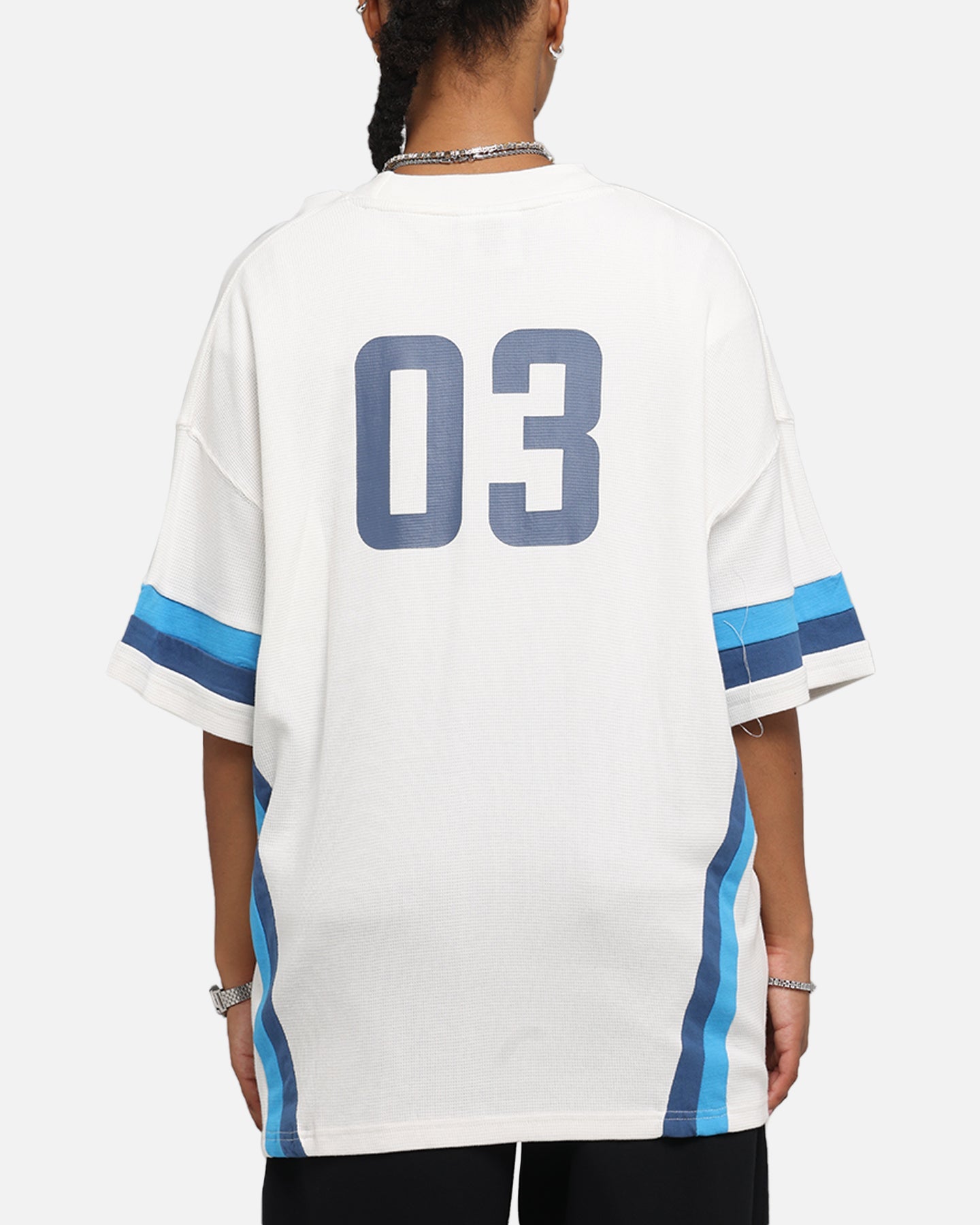 Carre Graffiti Waffle T-Shirt Off White Style001