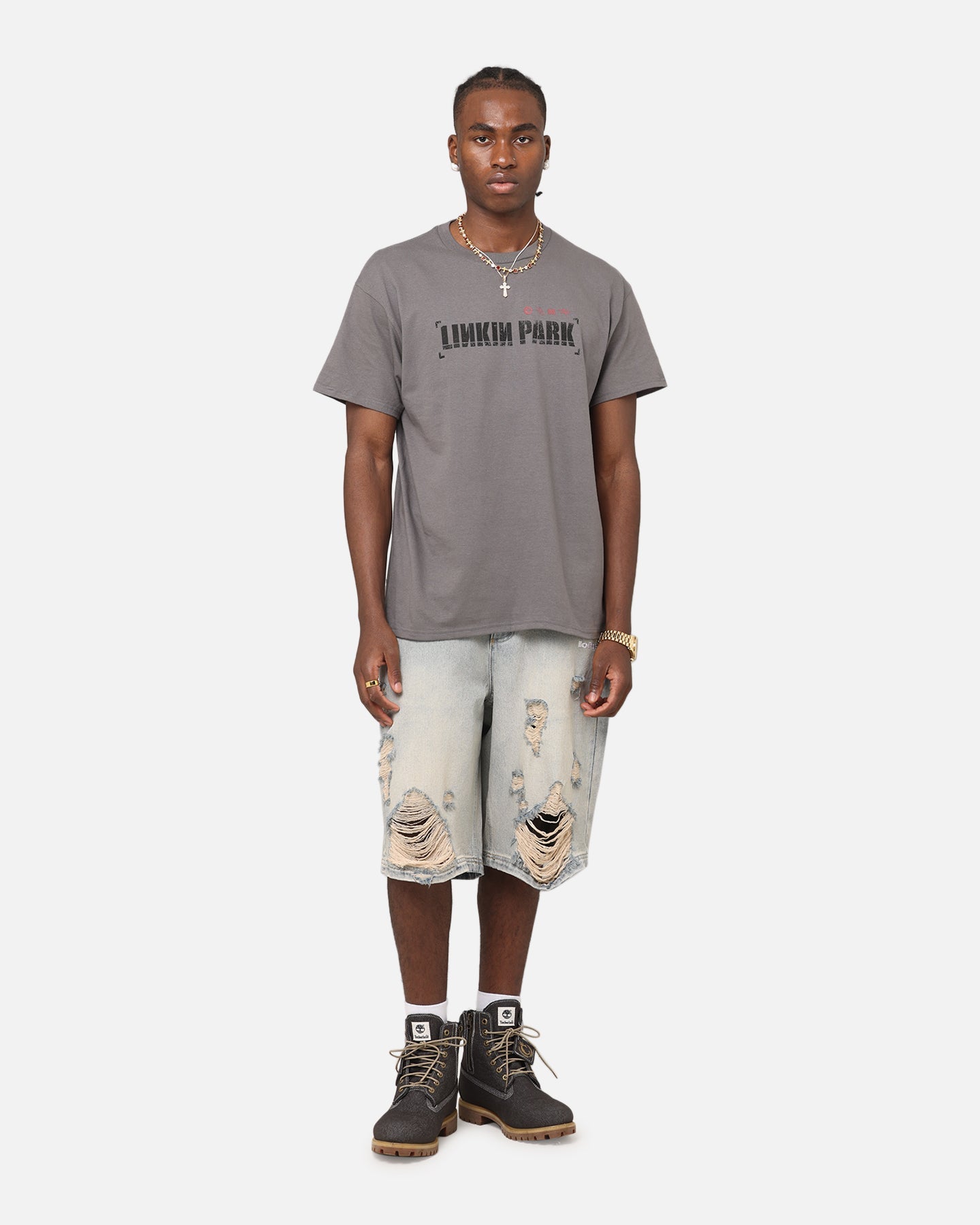 Linkin Park Hybrid Theory T-Shirt Charcoal