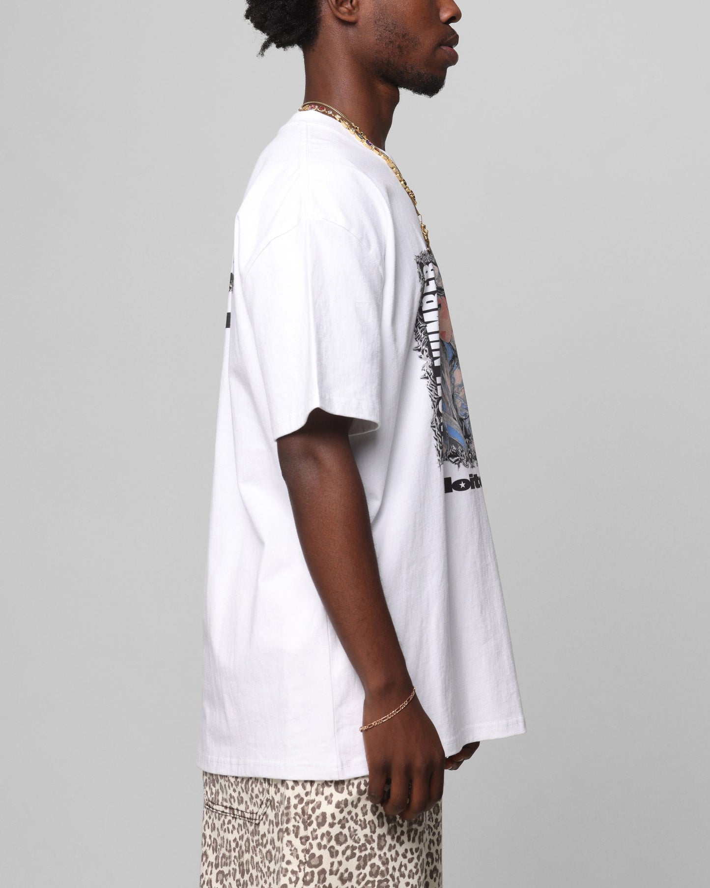 Loiter Angel Number T-Shirt White