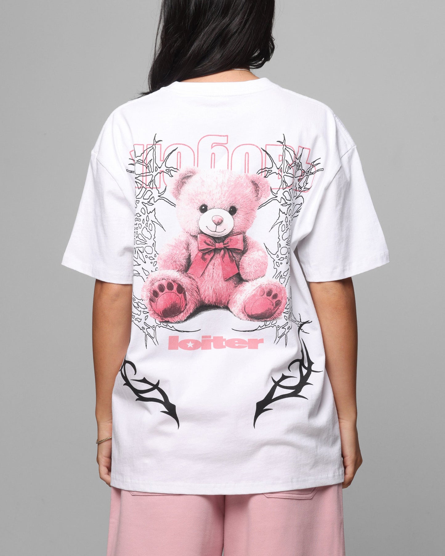 Loiter Care T-Shirt White Style001