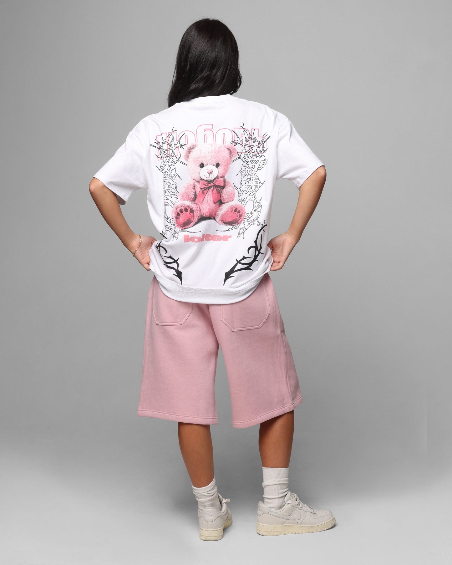 Loiter Care T-Shirt White Style001