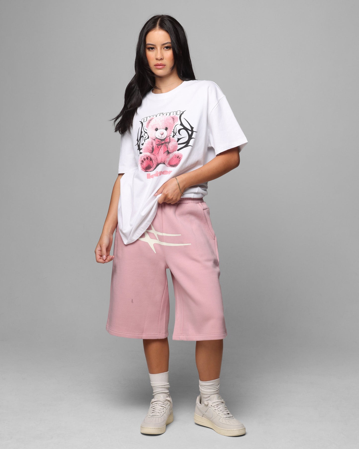 Loiter Care T-Shirt White Style001