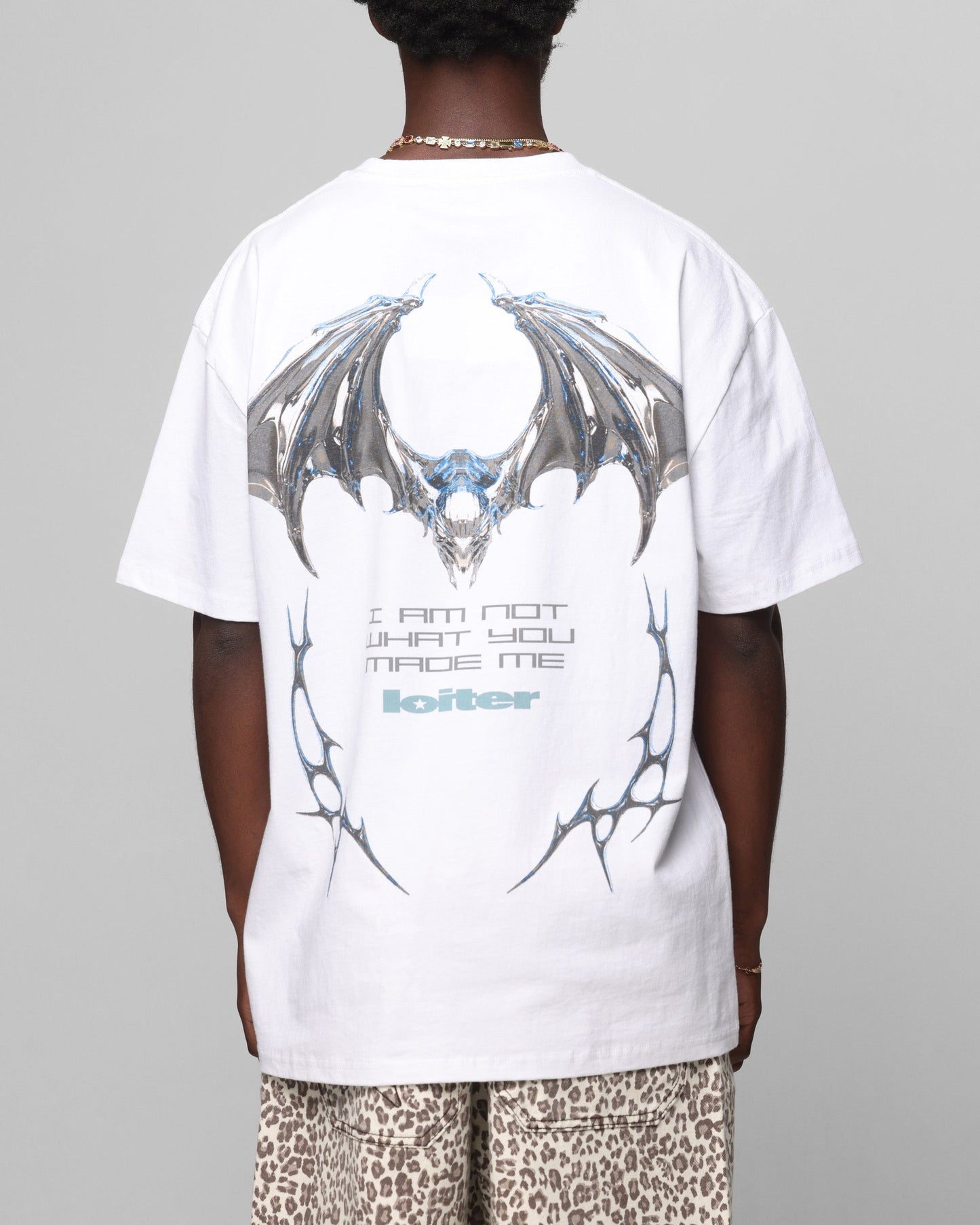 Loiter Chrome Deceiver T-Shirt White