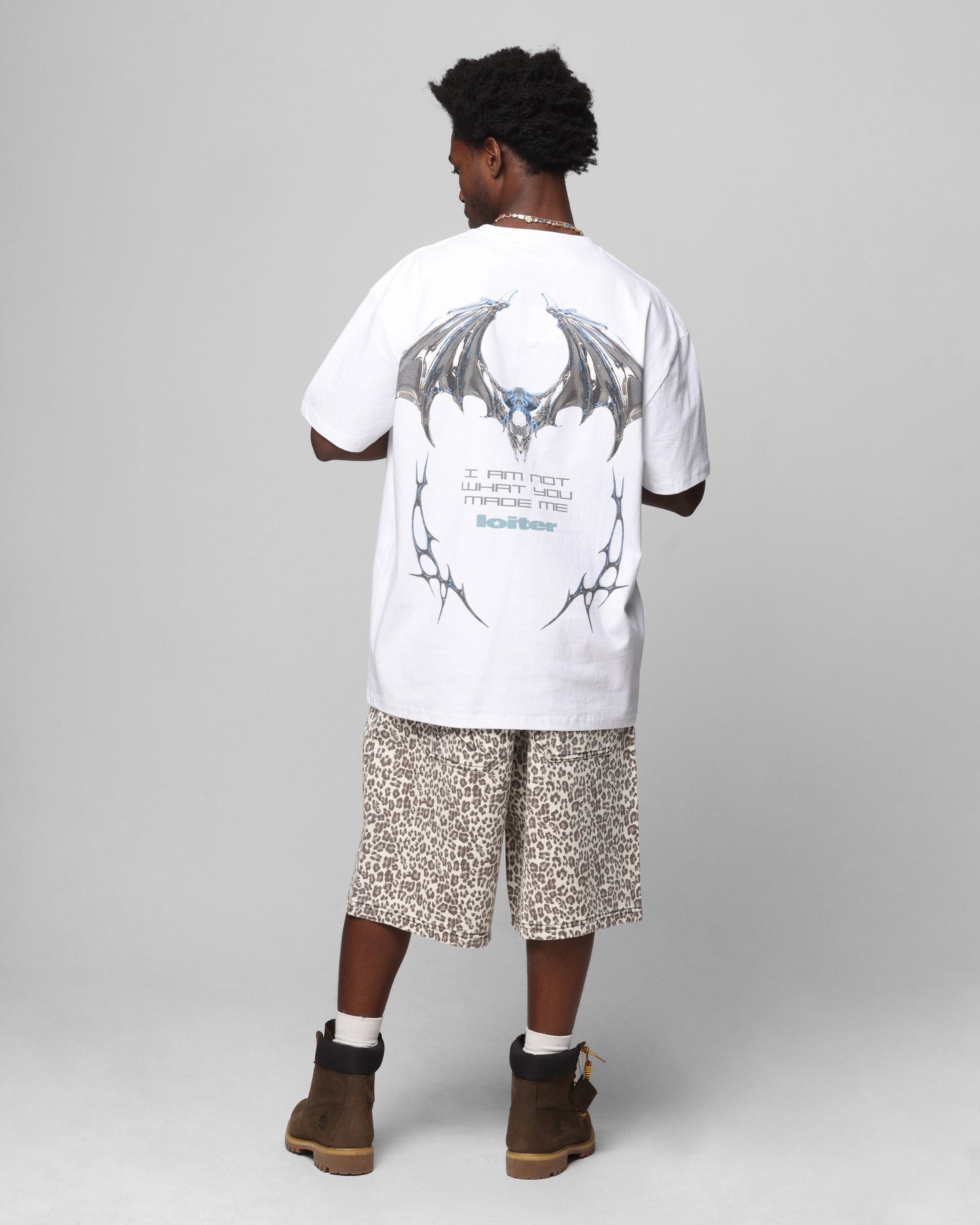 Loiter Chrome Deceiver T-Shirt White