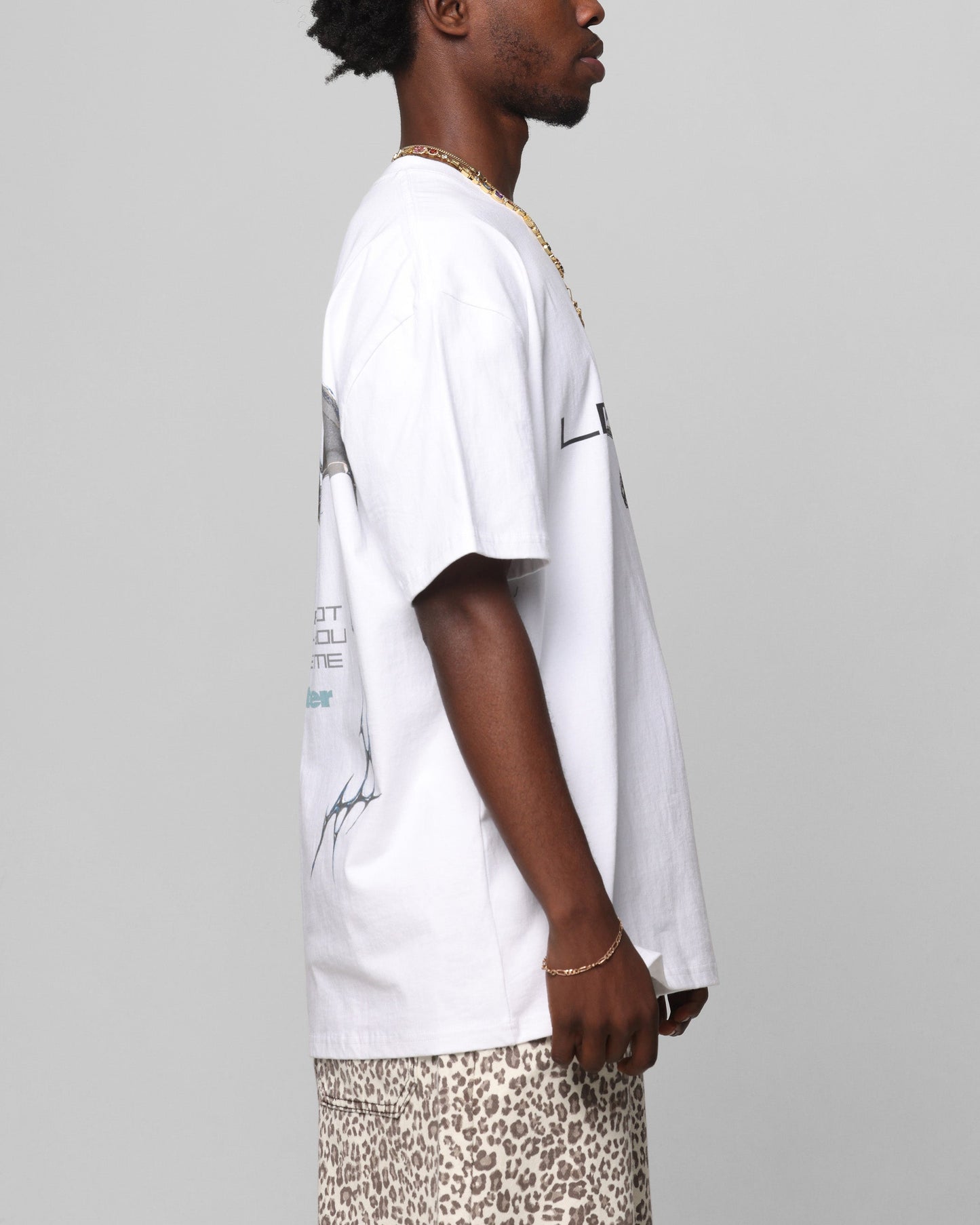 Loiter Chrome Deceiver T-Shirt White