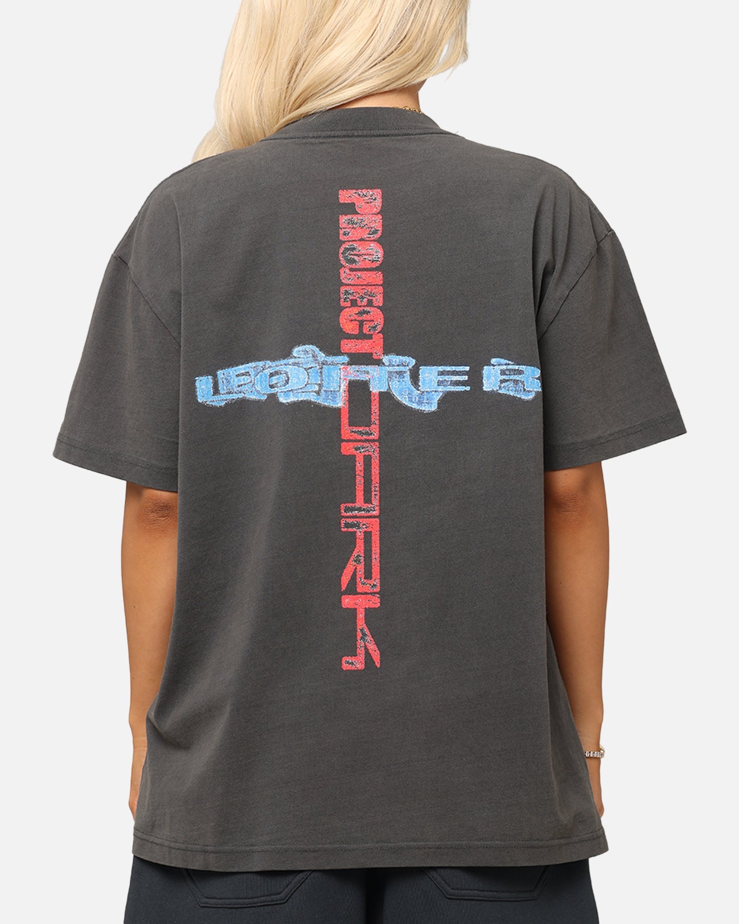 Loiter Void Vintage T-Shirt Black Wash Style001