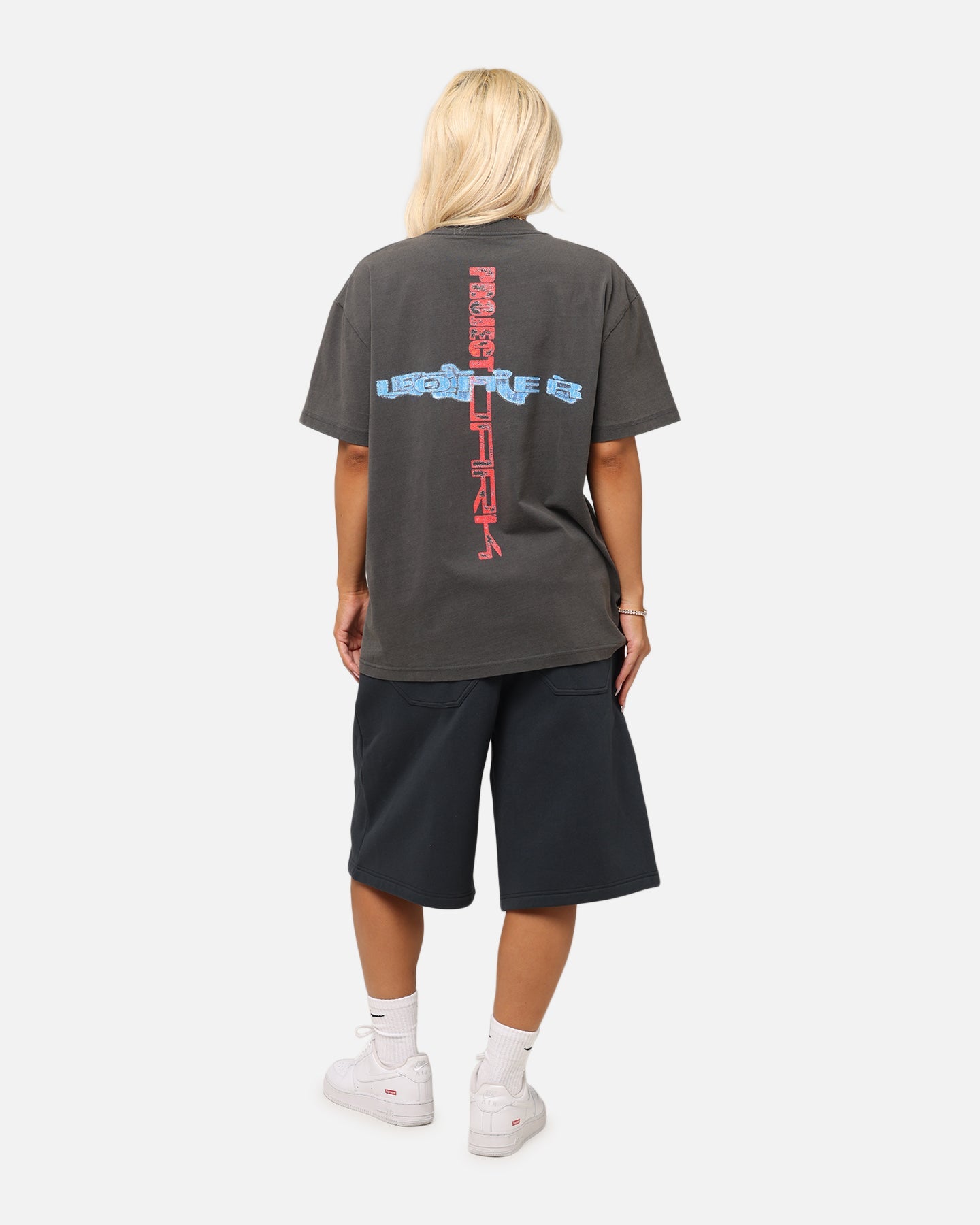 Loiter Void Vintage T-Shirt Black Wash Style001