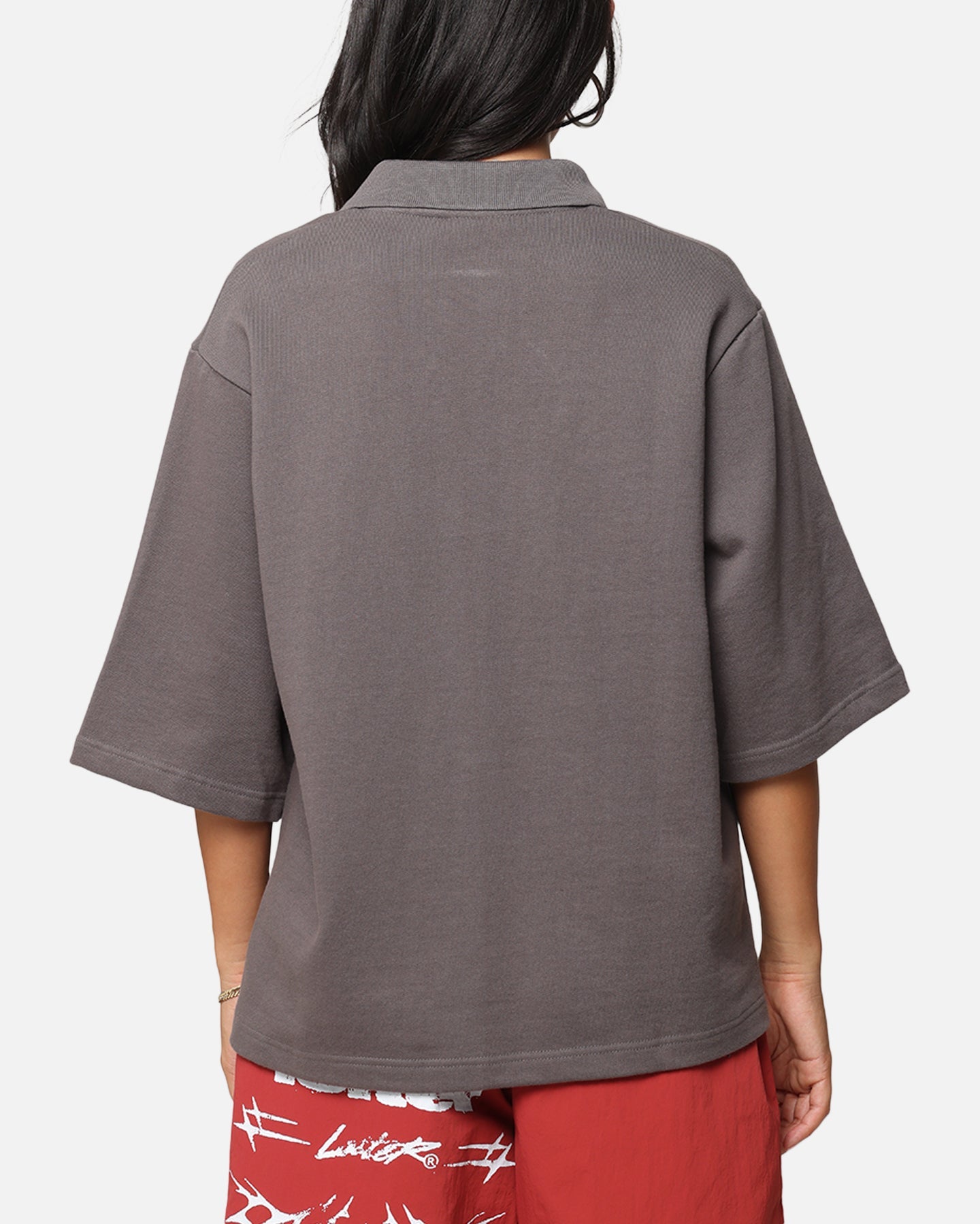 Loiter Ibiza Polo Shirt Charcoal Style001