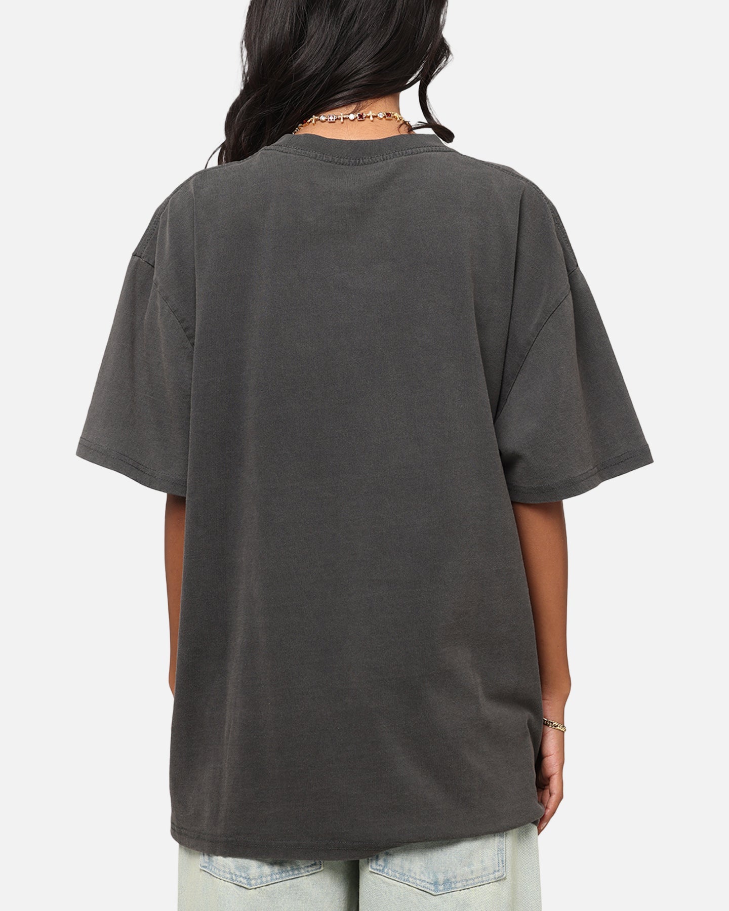 Carre Link T-Shirt Black Wash Style001