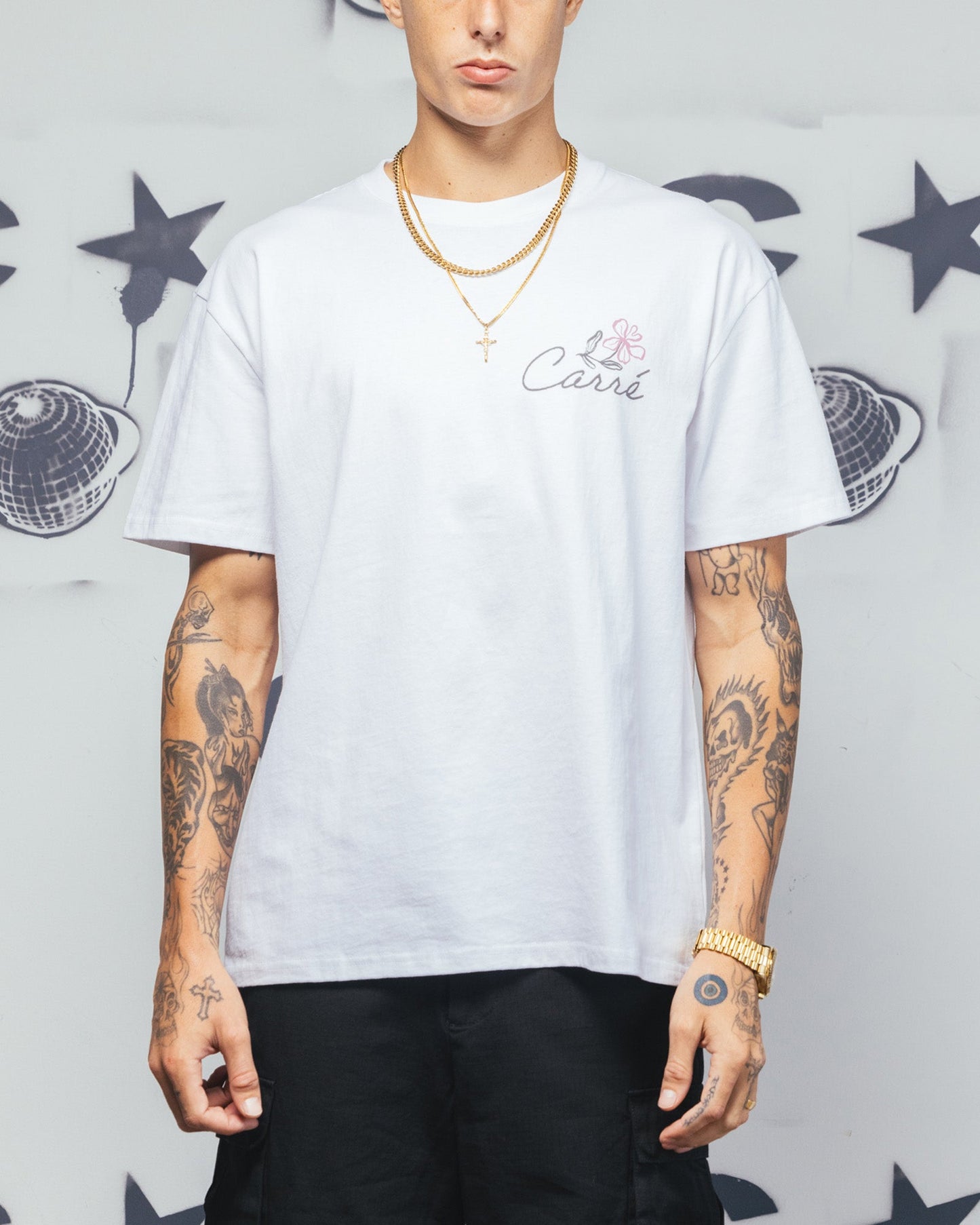Carre Hand Picked T-Shirt White