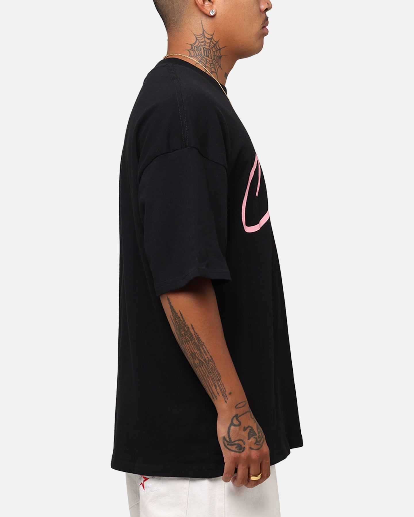 Carre International Script T-Shirt Black