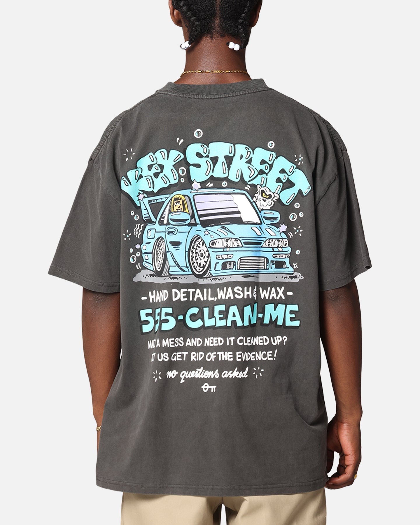 Key Street Car Wash T-Shirt Black Wash