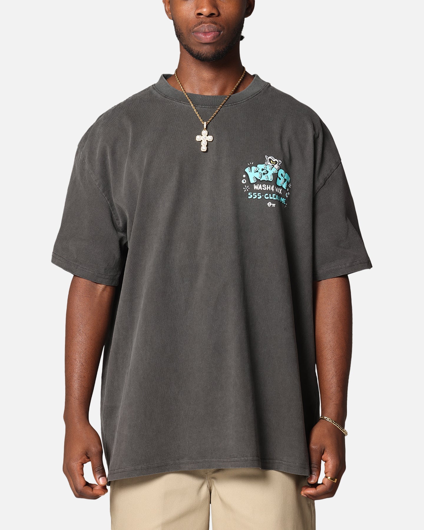 Key Street Car Wash T-Shirt Black Wash