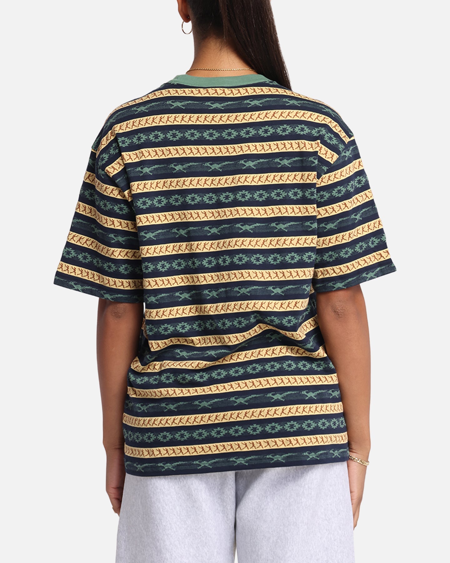Champion Chimayo Jacquard T-Shirt Dark Green Style001