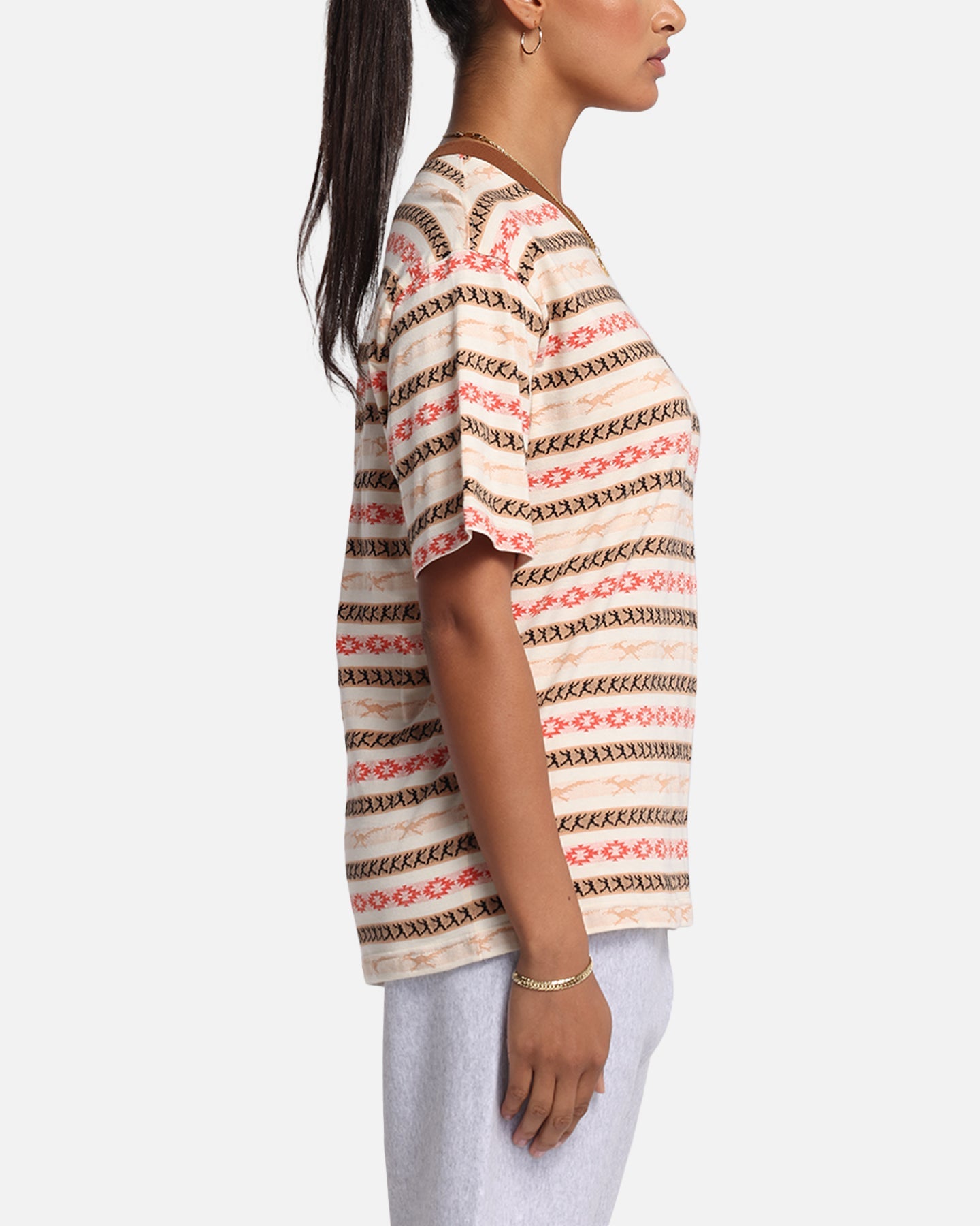 Champion Chimayo Jacquard T-Shirt Sandalwood Red Style001