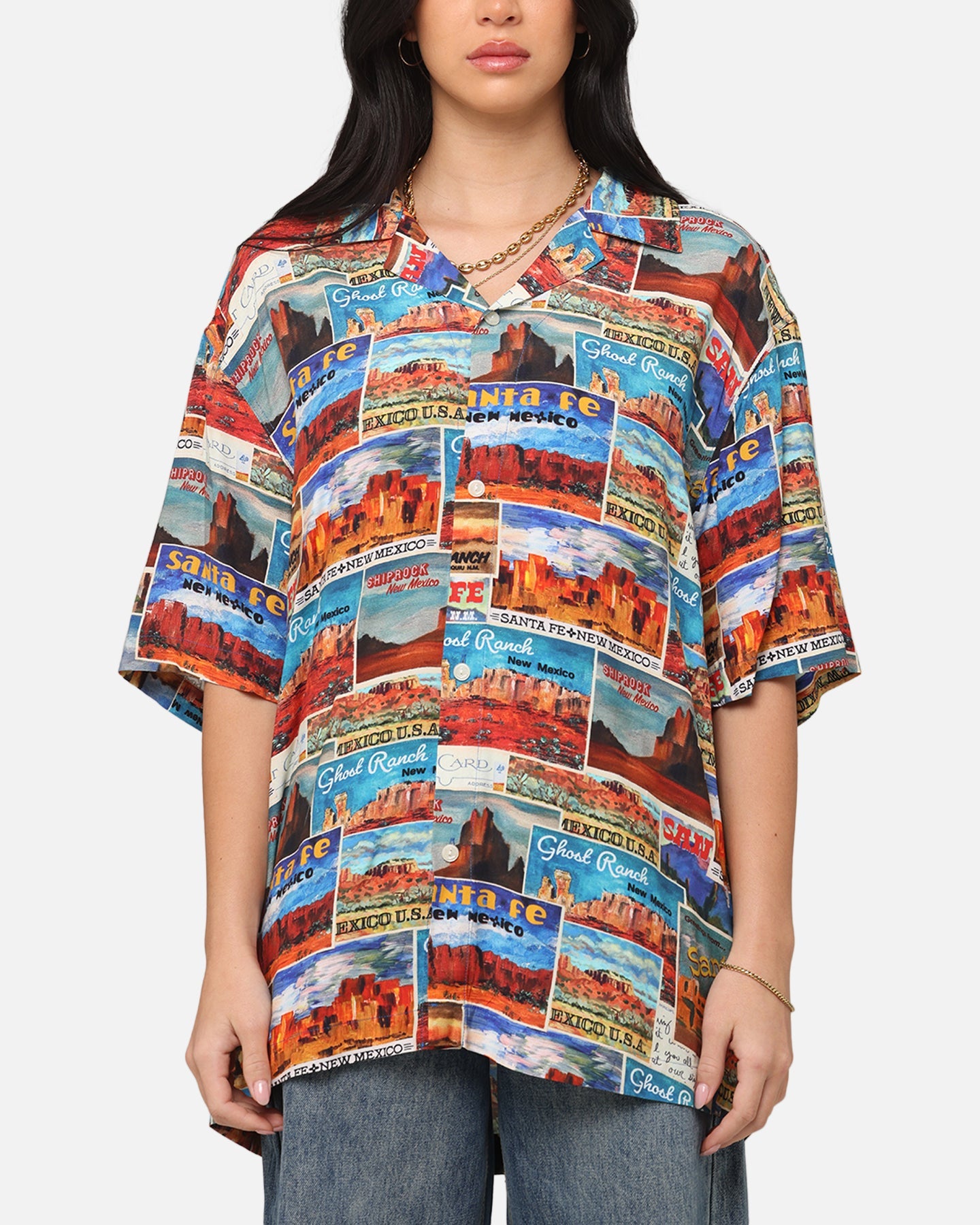 Champion Route 40 Drifter Button Up Shirt Ginger Style001