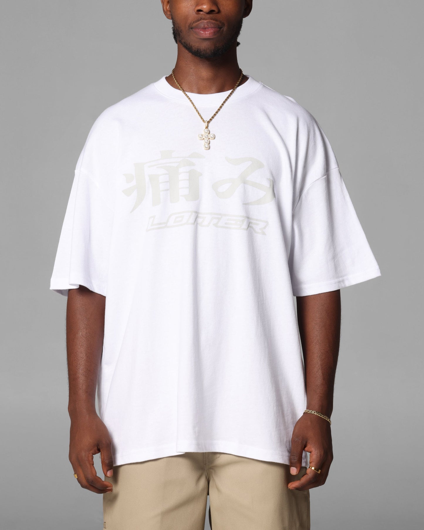 Loiter Pain T-Shirt White
