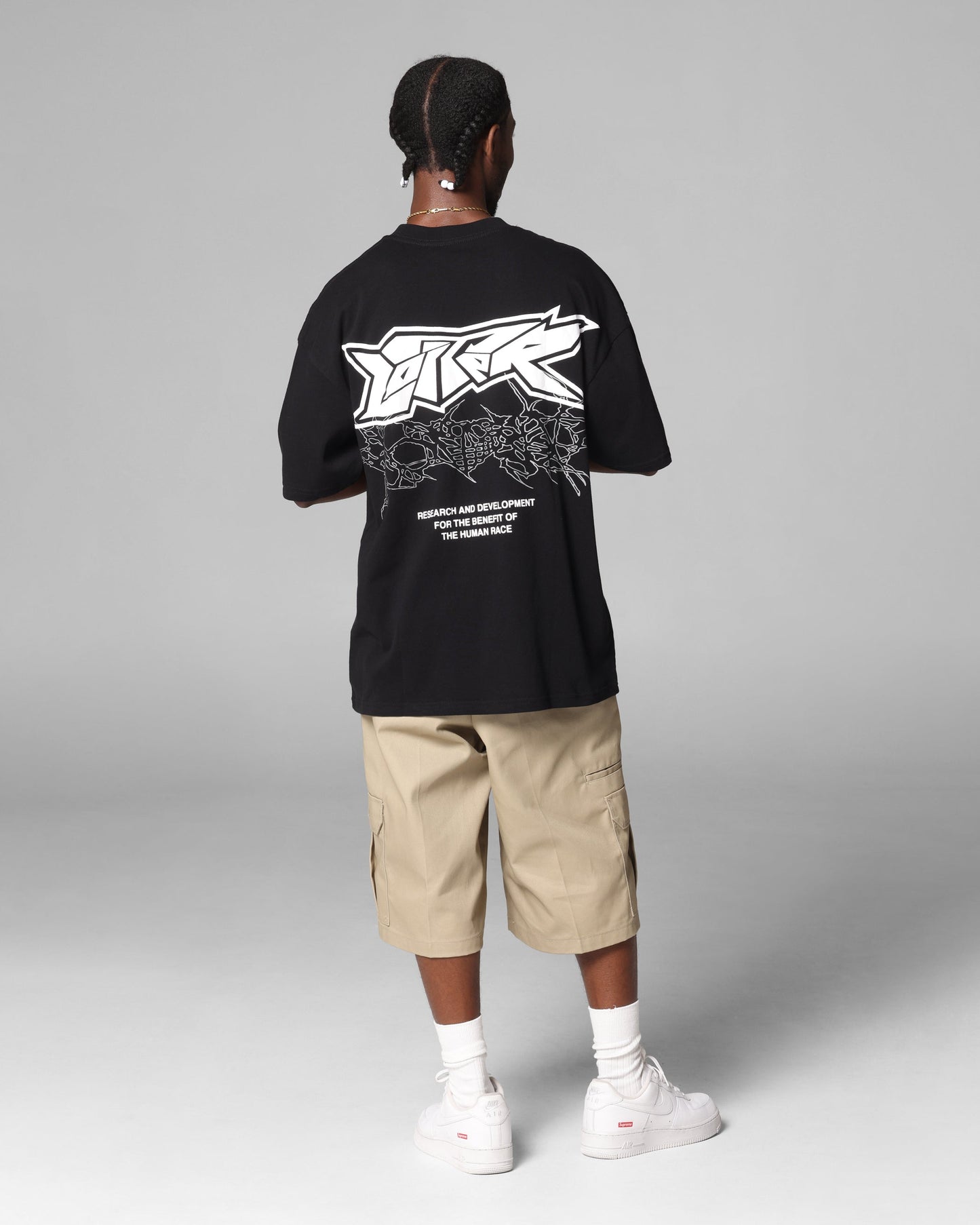 Loiter Runway T-Shirt Black