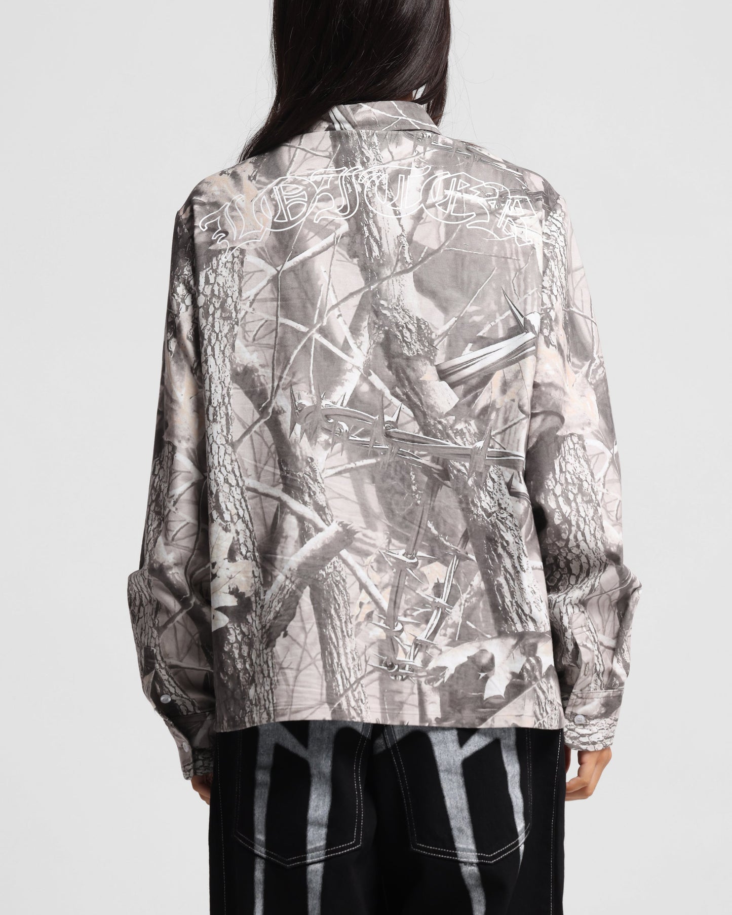 Loiter Chopper Long Sleeve Shirt Real Tree Camo Style001