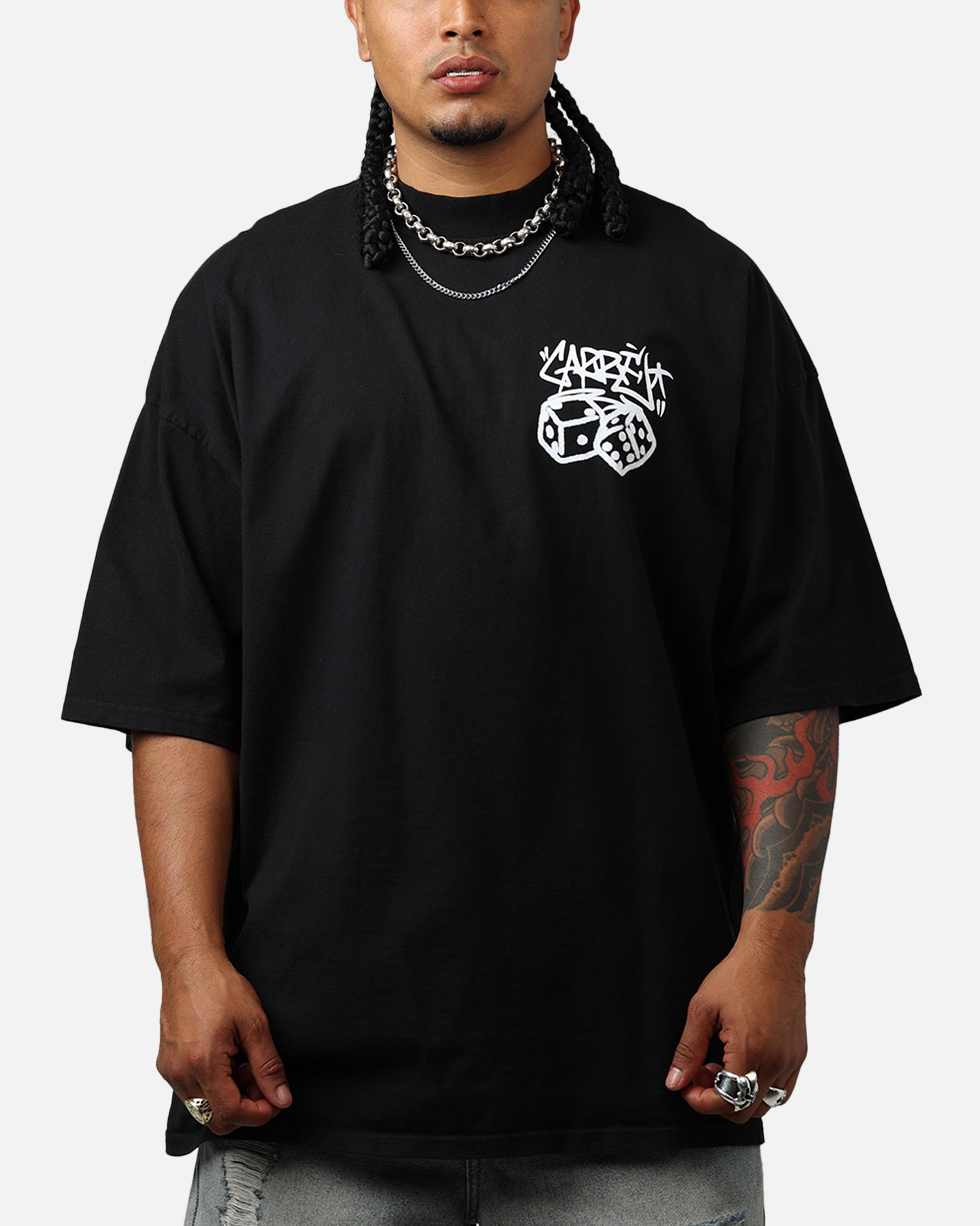 Carre Rolling Worldwide T-Shirt Black Style001