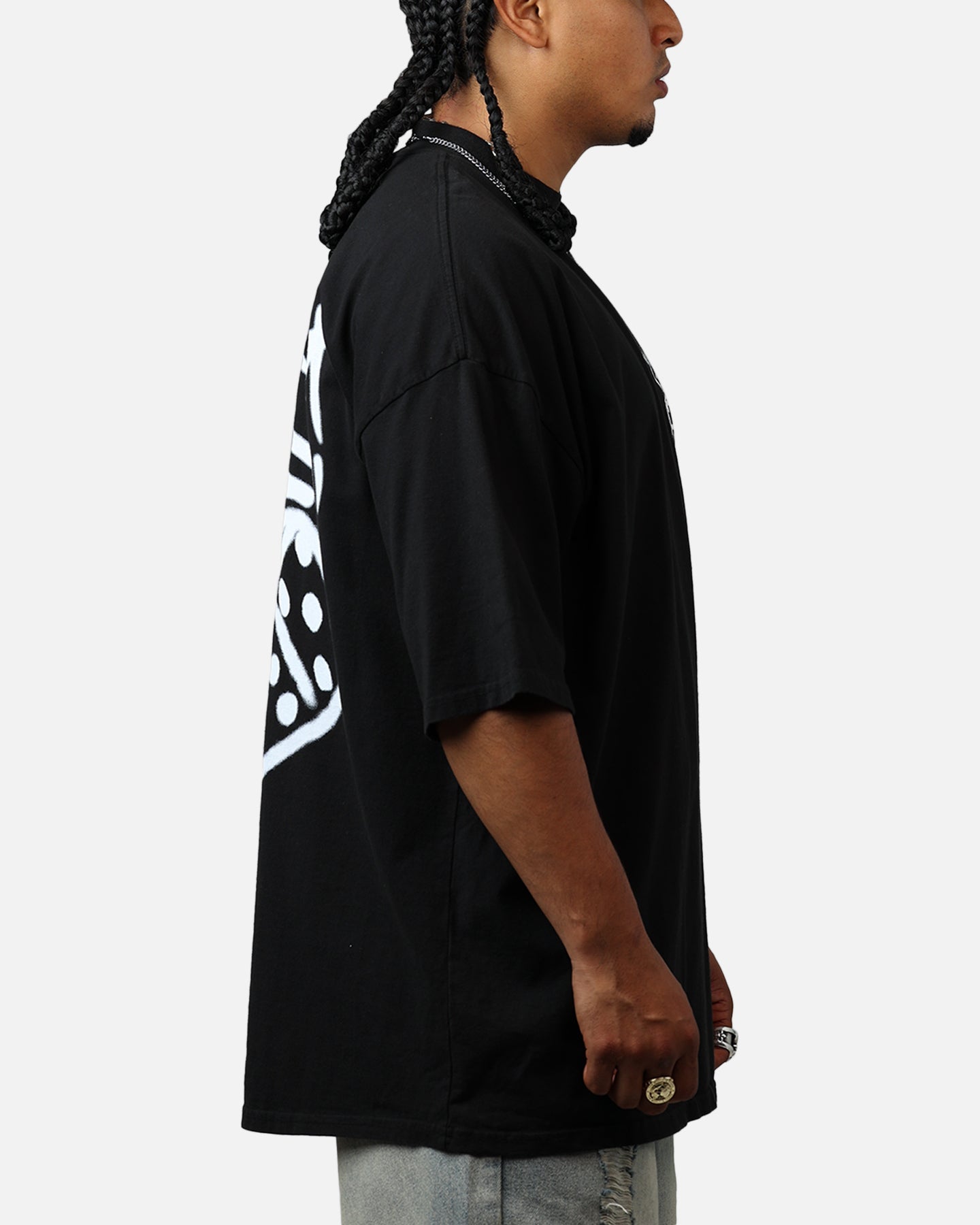 Carre Rolling Worldwide T-Shirt Black Style001