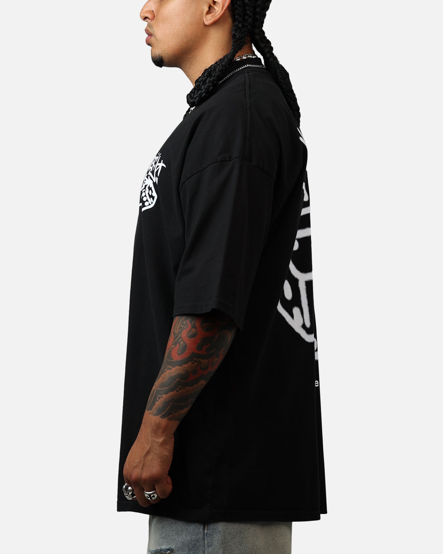 Carre Rolling Worldwide T-Shirt Black Style001