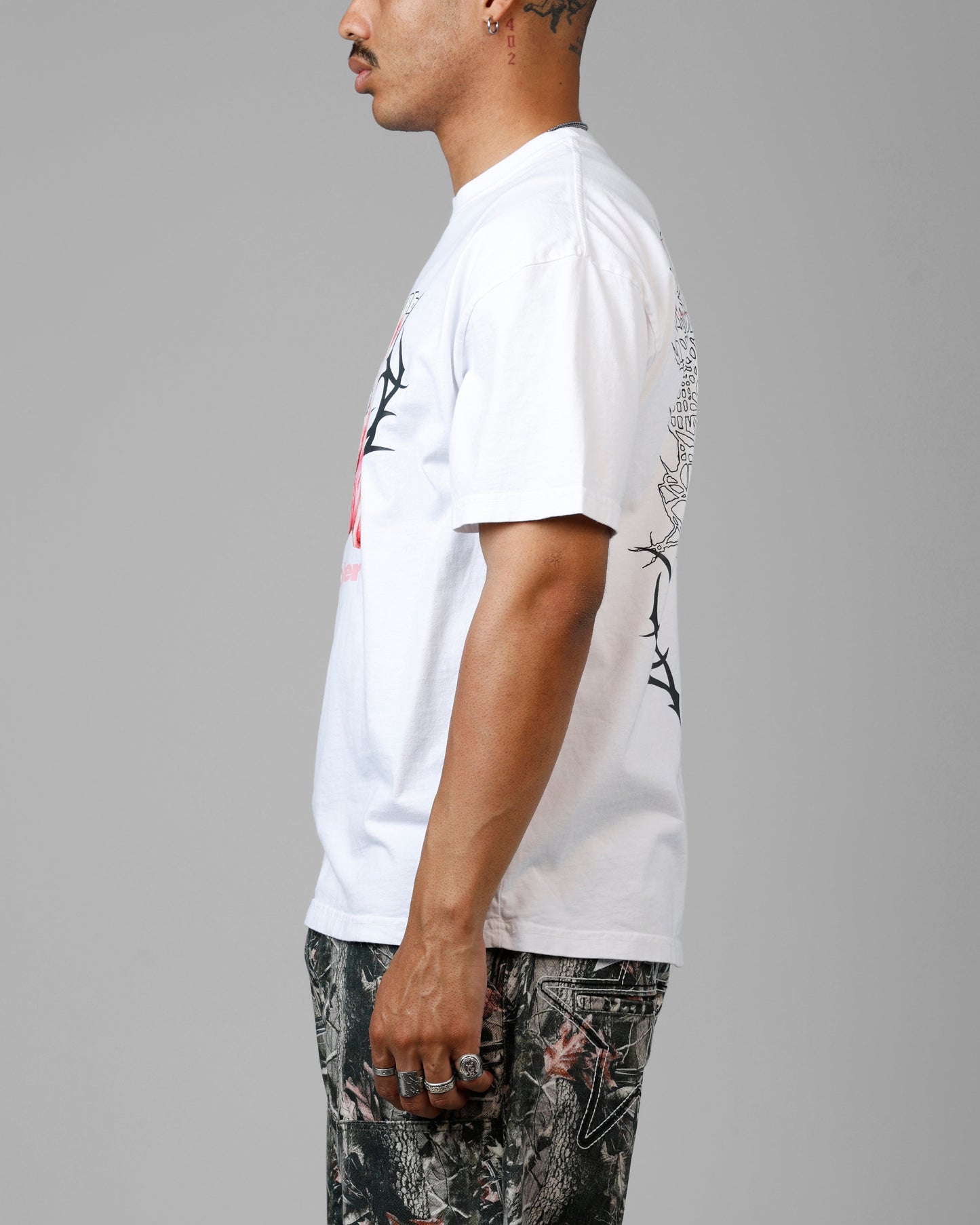 Loiter Care Vintage T-Shirt White