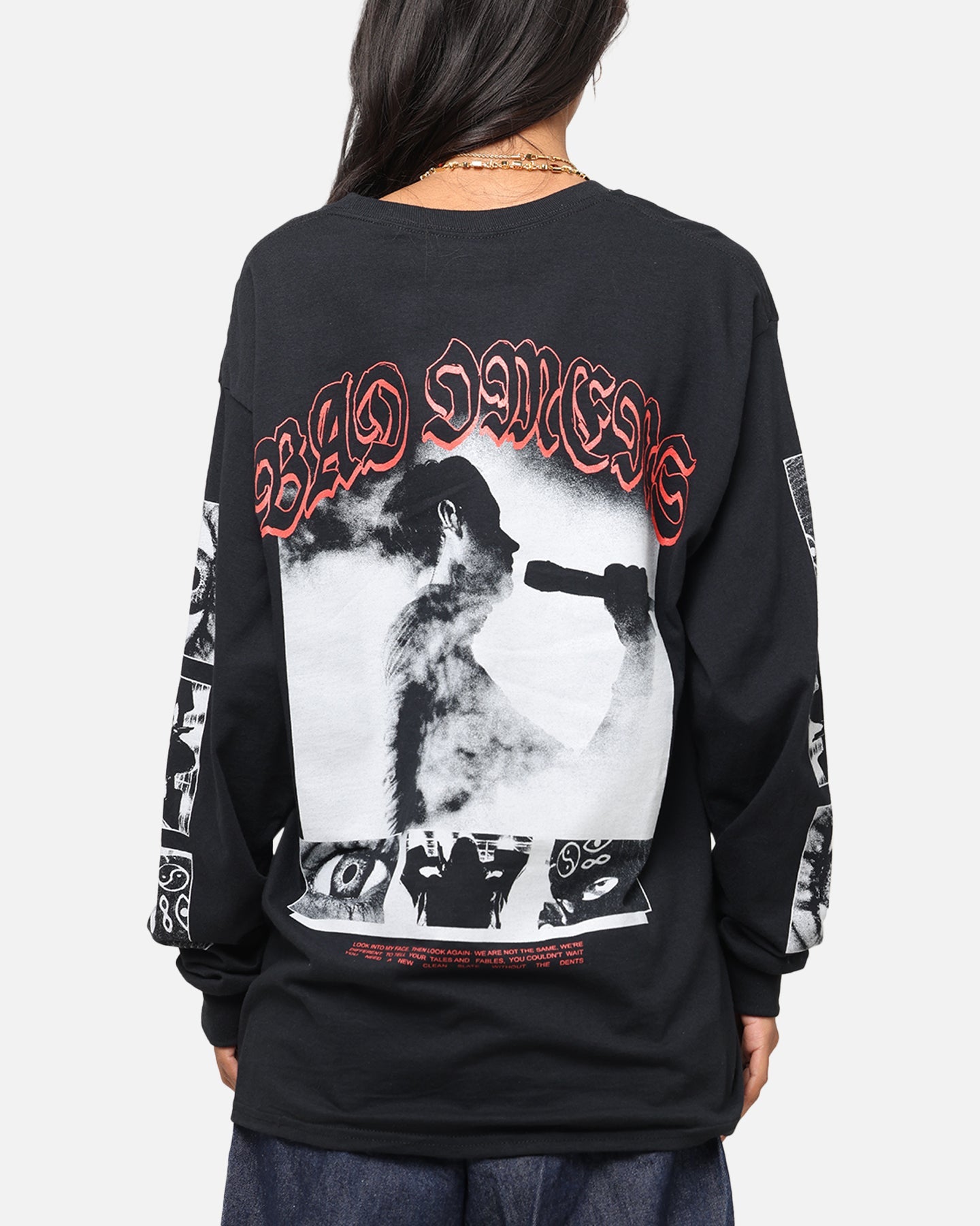 Bad Omens Photo Boxes Long Sleeve T-Shirt Black Style001