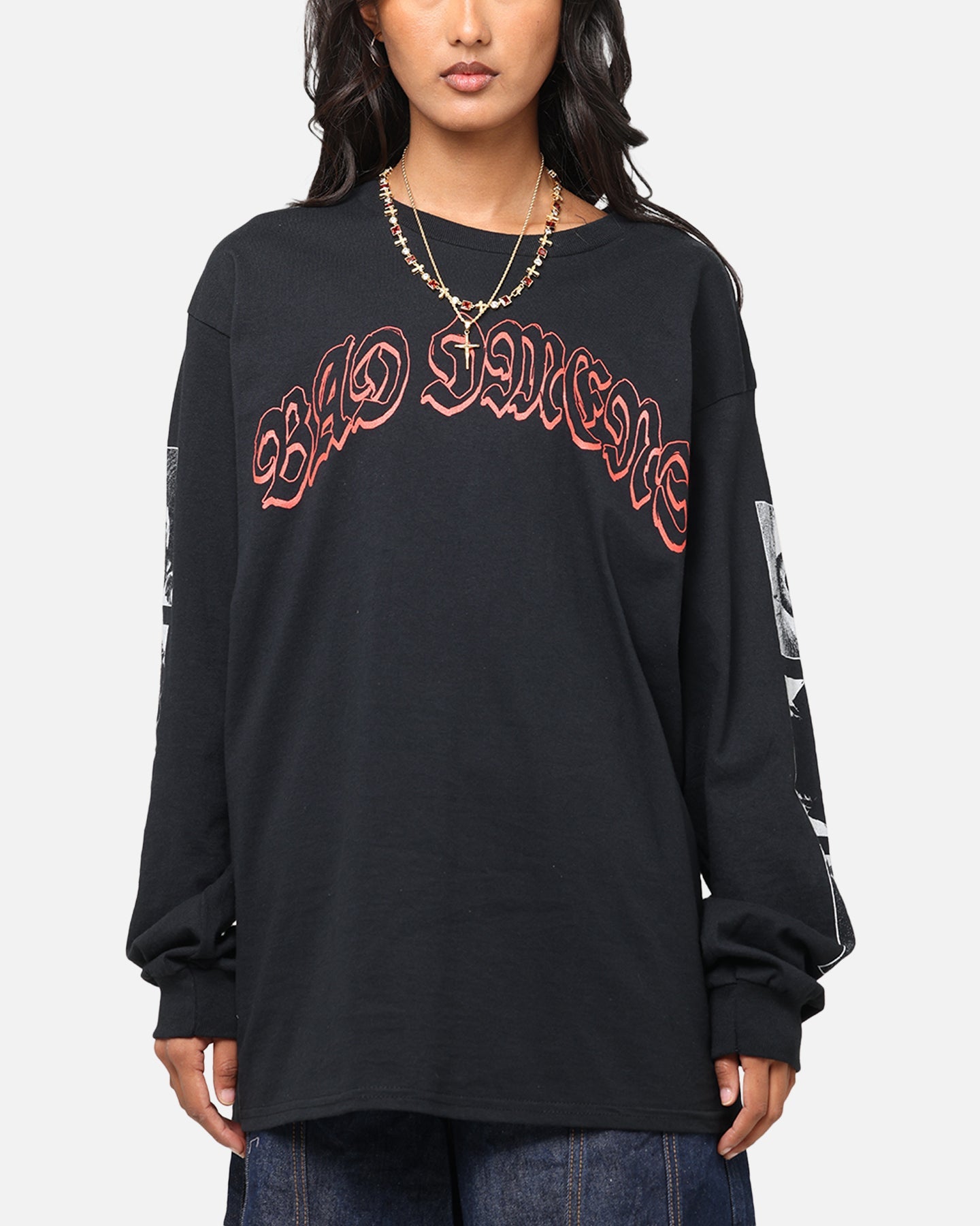 Bad Omens Photo Boxes Long Sleeve T-Shirt Black Style001
