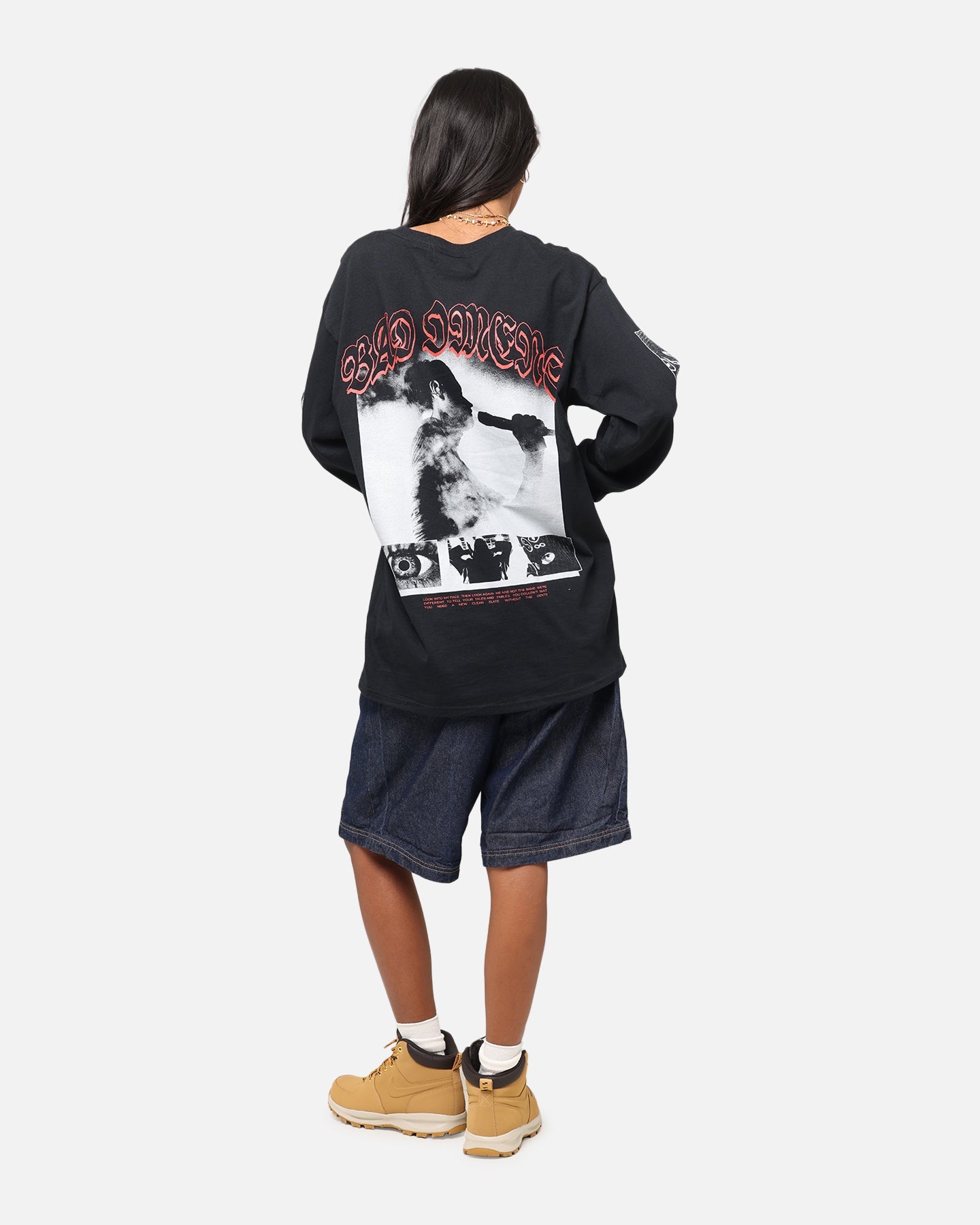 Bad Omens Photo Boxes Long Sleeve T-Shirt Black Style001
