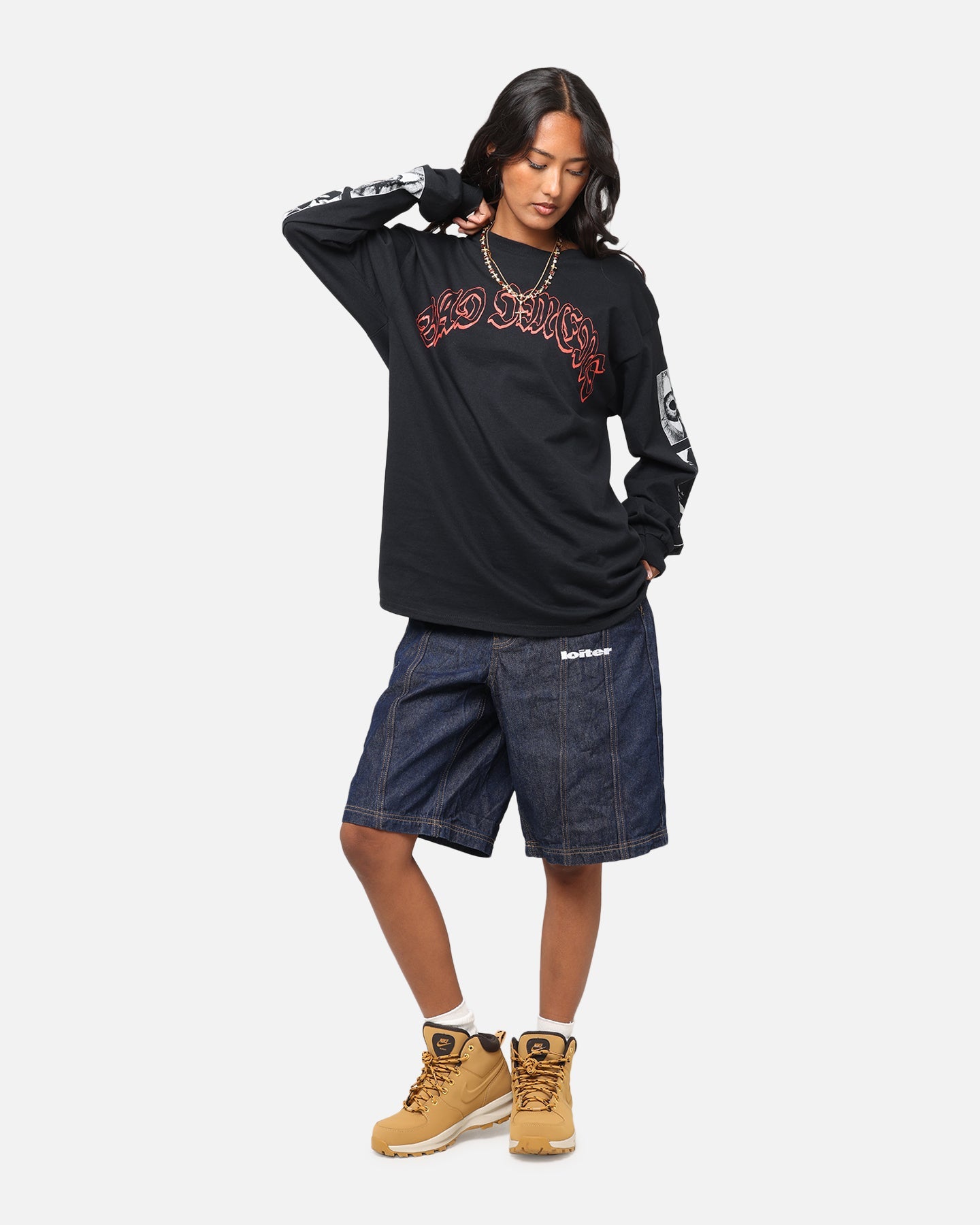 Bad Omens Photo Boxes Long Sleeve T-Shirt Black Style001