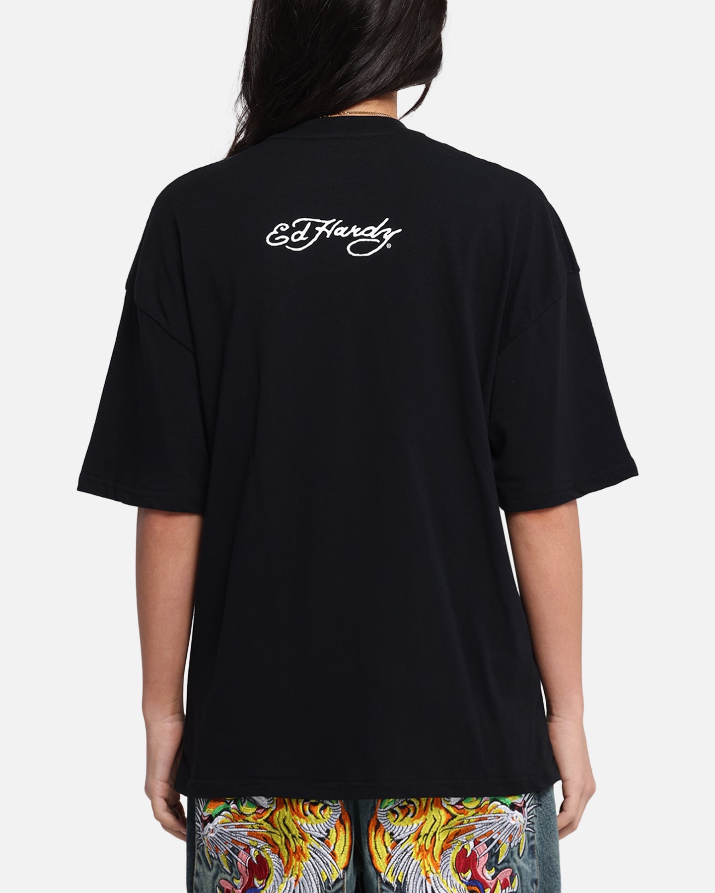Ed Hardy Lightning T-Shirt Black Style001