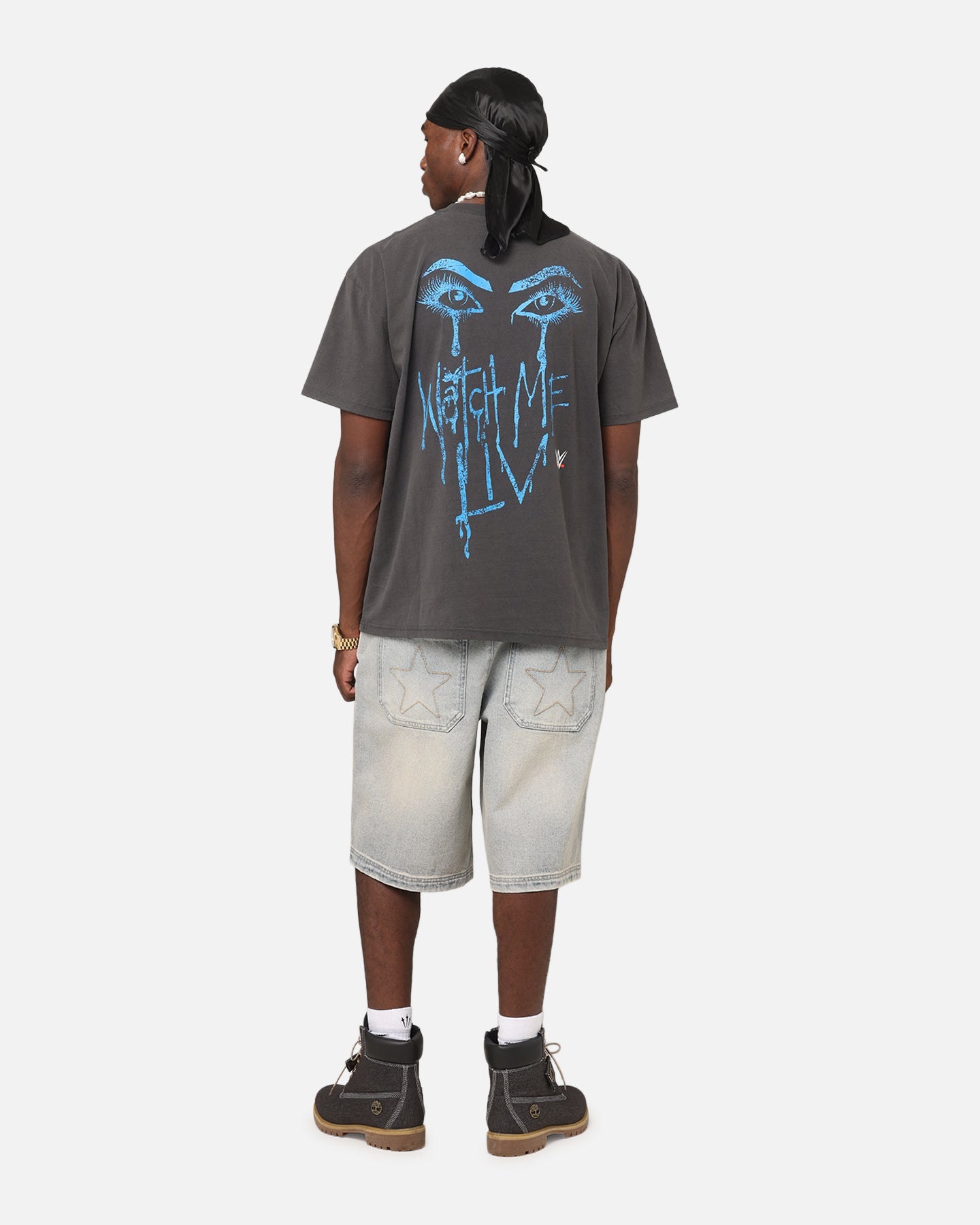 Culture Kings X WWE Liv Morgan Heavy T-Shirt Black Wash