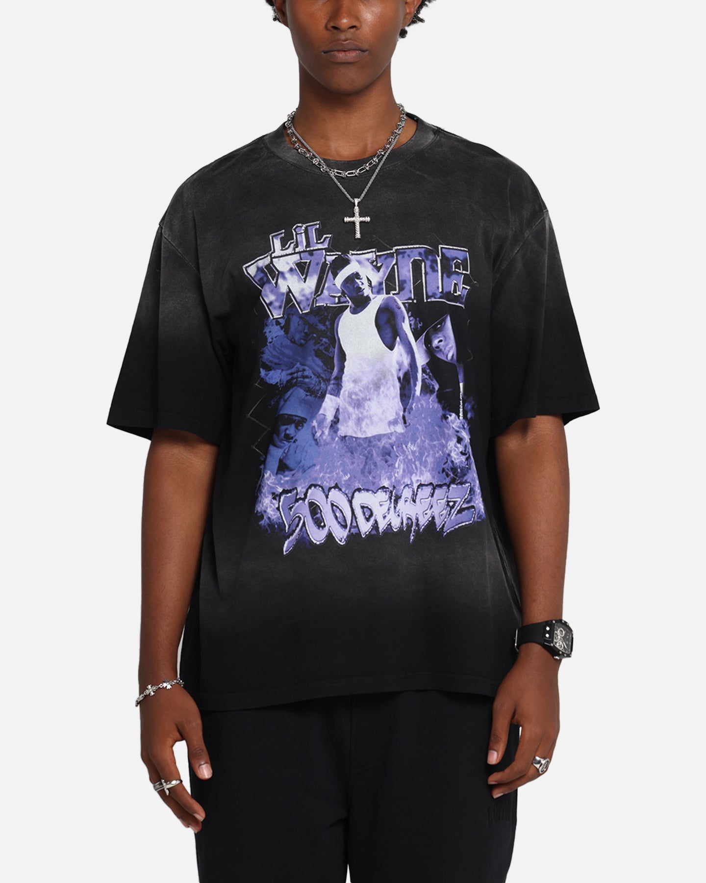 Lil Wayne Lil Wayne T-Shirt Black Wash