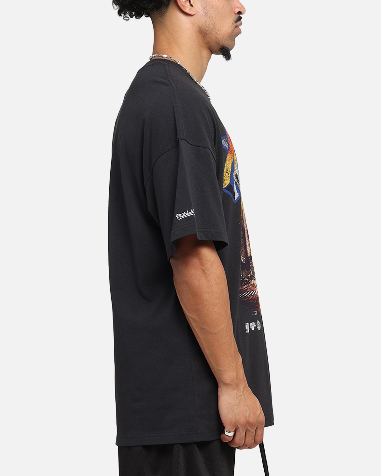 Mitchell & Ness New York Knicks The Garden T-Shirt Faded Black