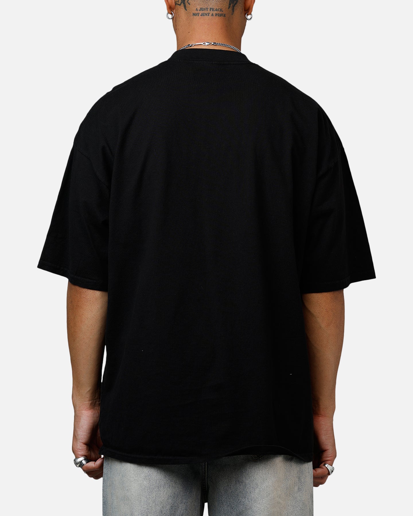 Carre Camo Script T-Shirt Black