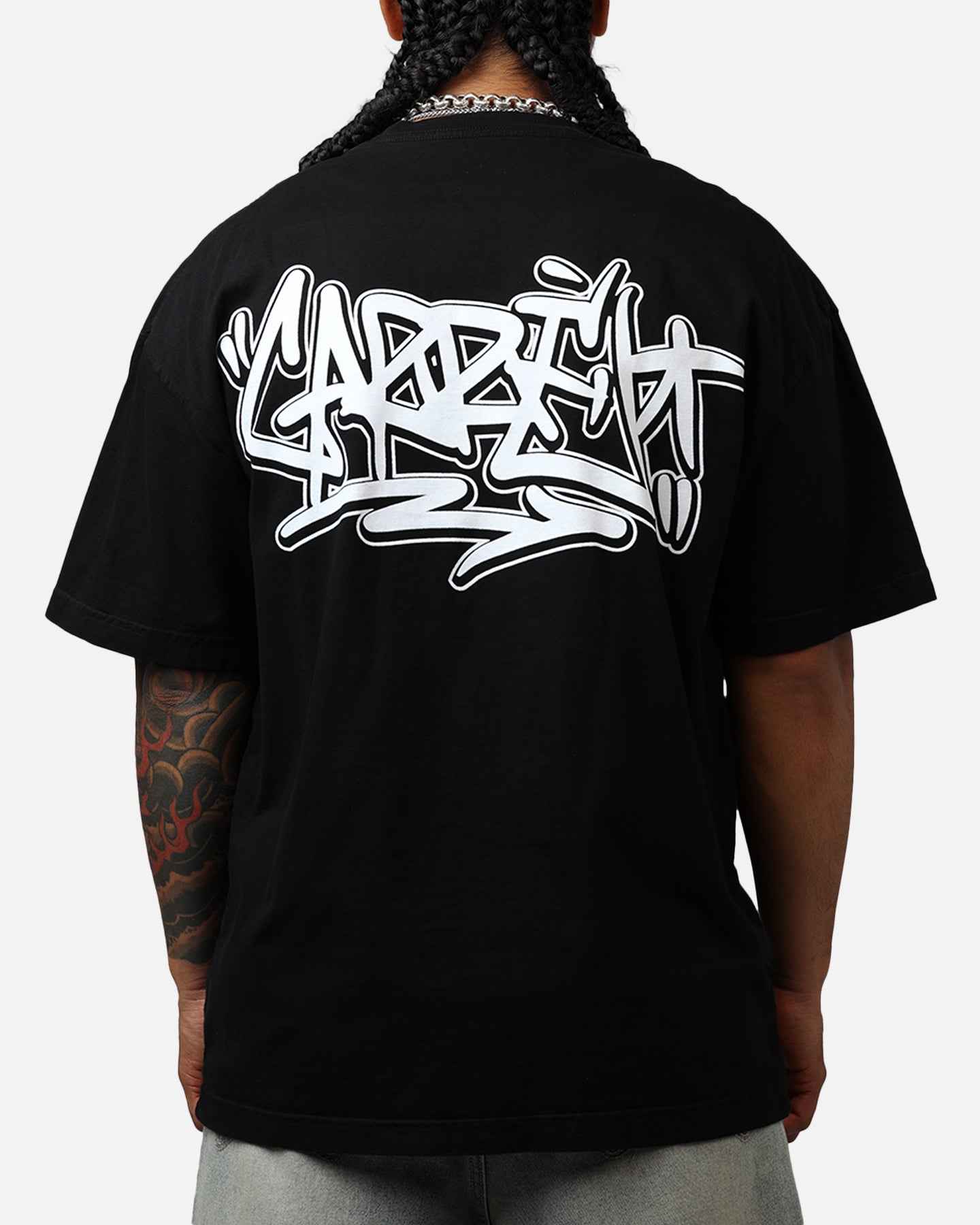 Carre Tagged T-Shirt Black