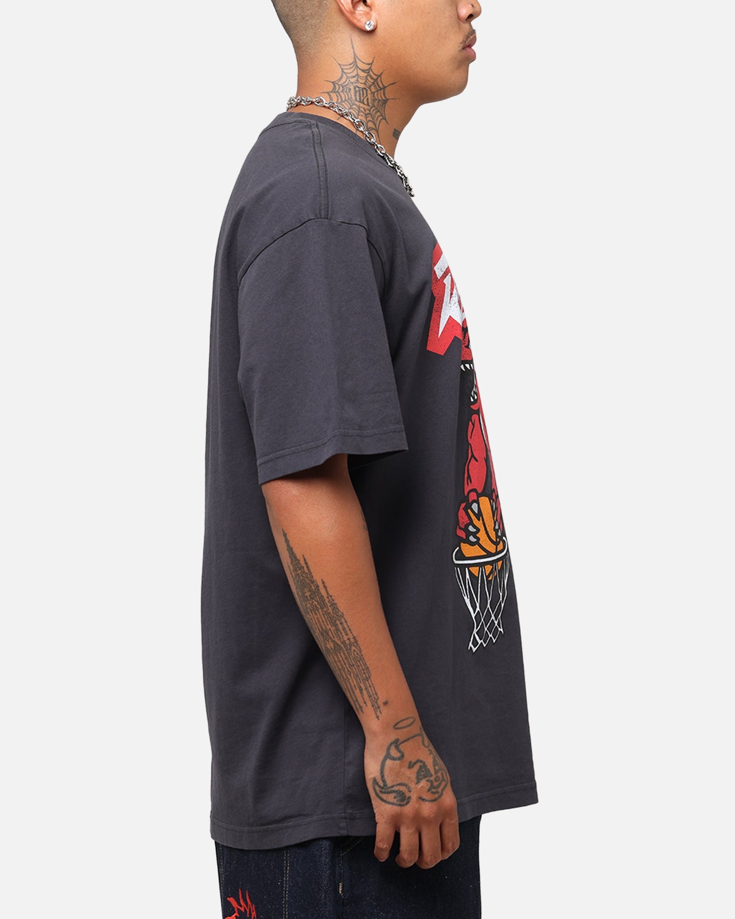 Mitchell & Ness Toronto Raptors T-Shirt Faded Black